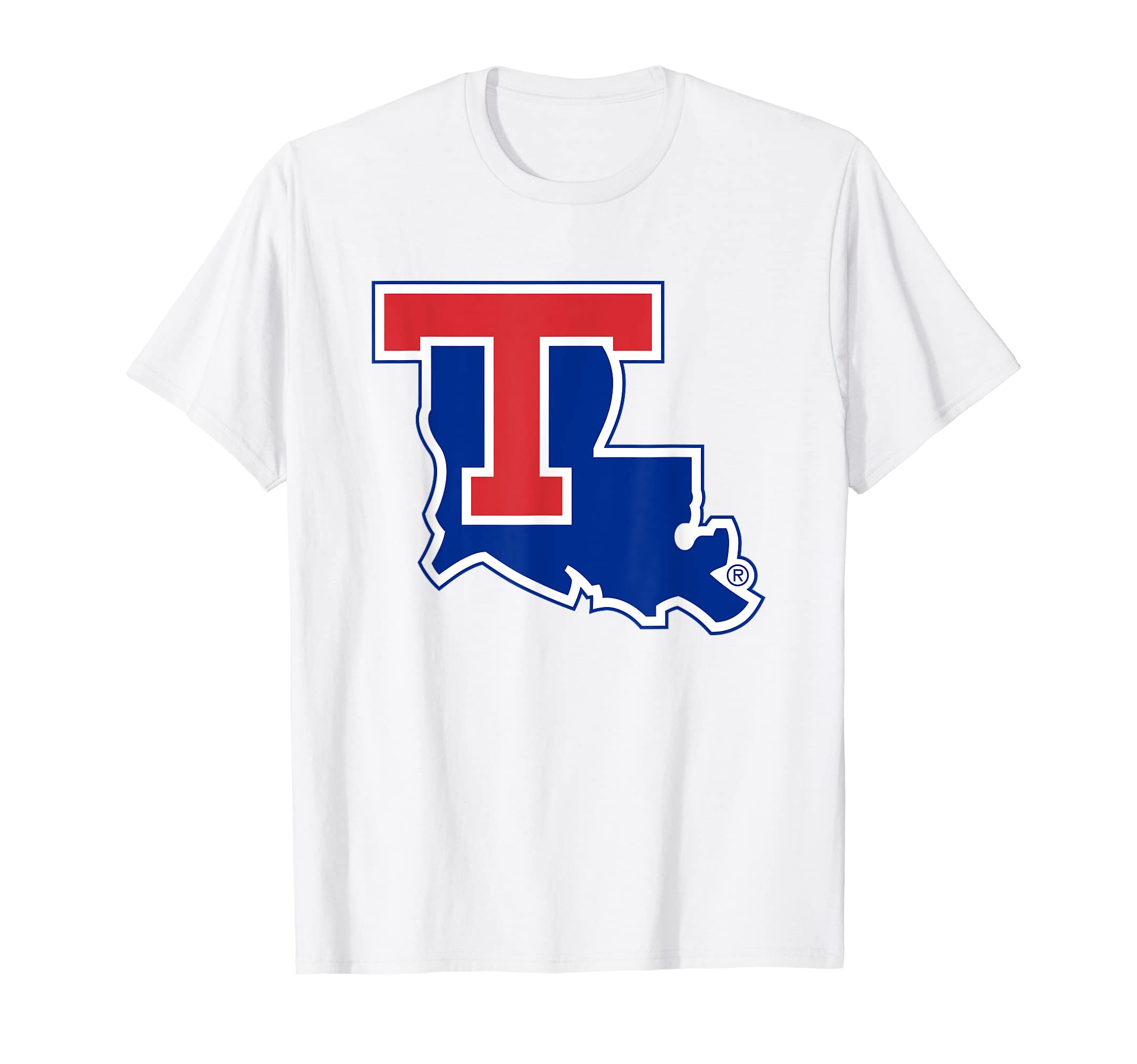 Louisiana Tech Bulldogs Icon White Officially Licensed T-Shirt