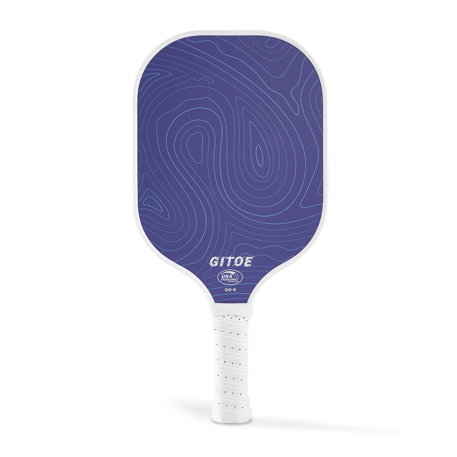 GITOE Pickleball Paddle, Lightweight Carbon Fiber, USAPA Approved Pickle ball Single Racket, Polypropylene Honeycomb Core, Comfortable Grip and Paddle Cover, Pickleball Paddles Set Gift for All Ages