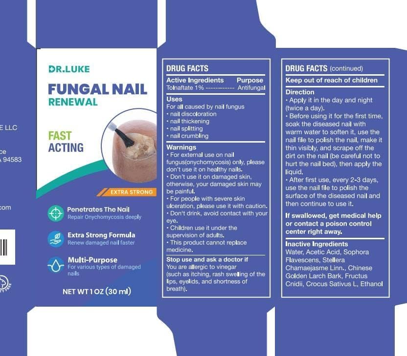 Toenail Fungus Revitalizer Tough on Nails: Toenail Refresher Liquid for Discolored Nails