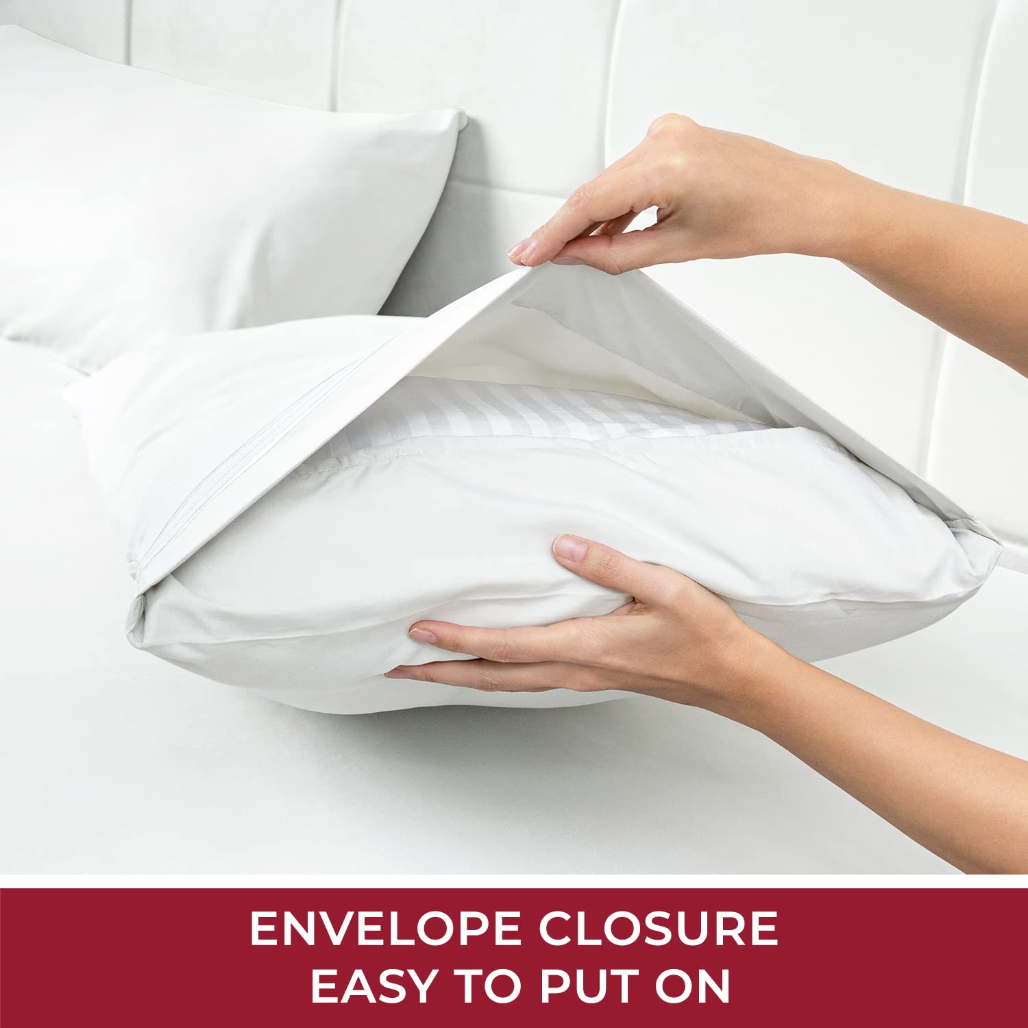 Mellanni Queen Bed Sheet Set + Bed Skirt Bundle&Save - Hotel Luxury Bedding Sheets & Pillowcases - Bundle Includes: 4pcs Bed Sheet Set and 15-Inch Tailored Drop Pleated Bed Skirt (Queen, White)