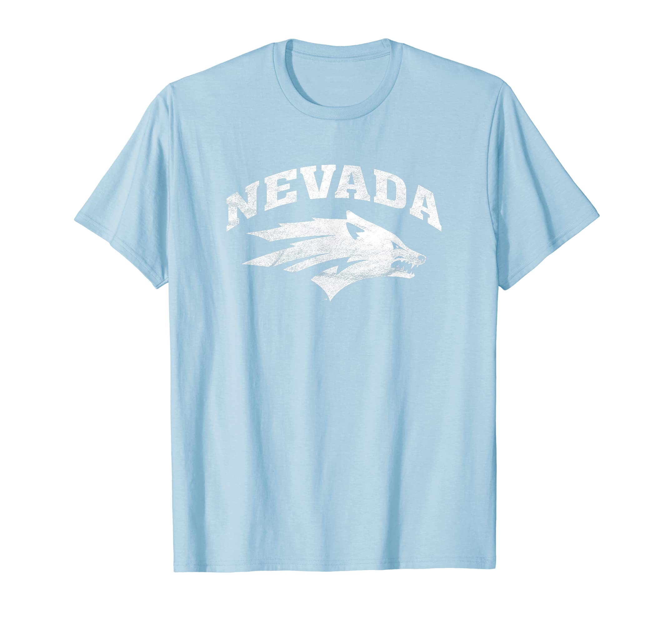 University of Nevada Reno Wolf Pack Distressed Primary Logo T-Shirt