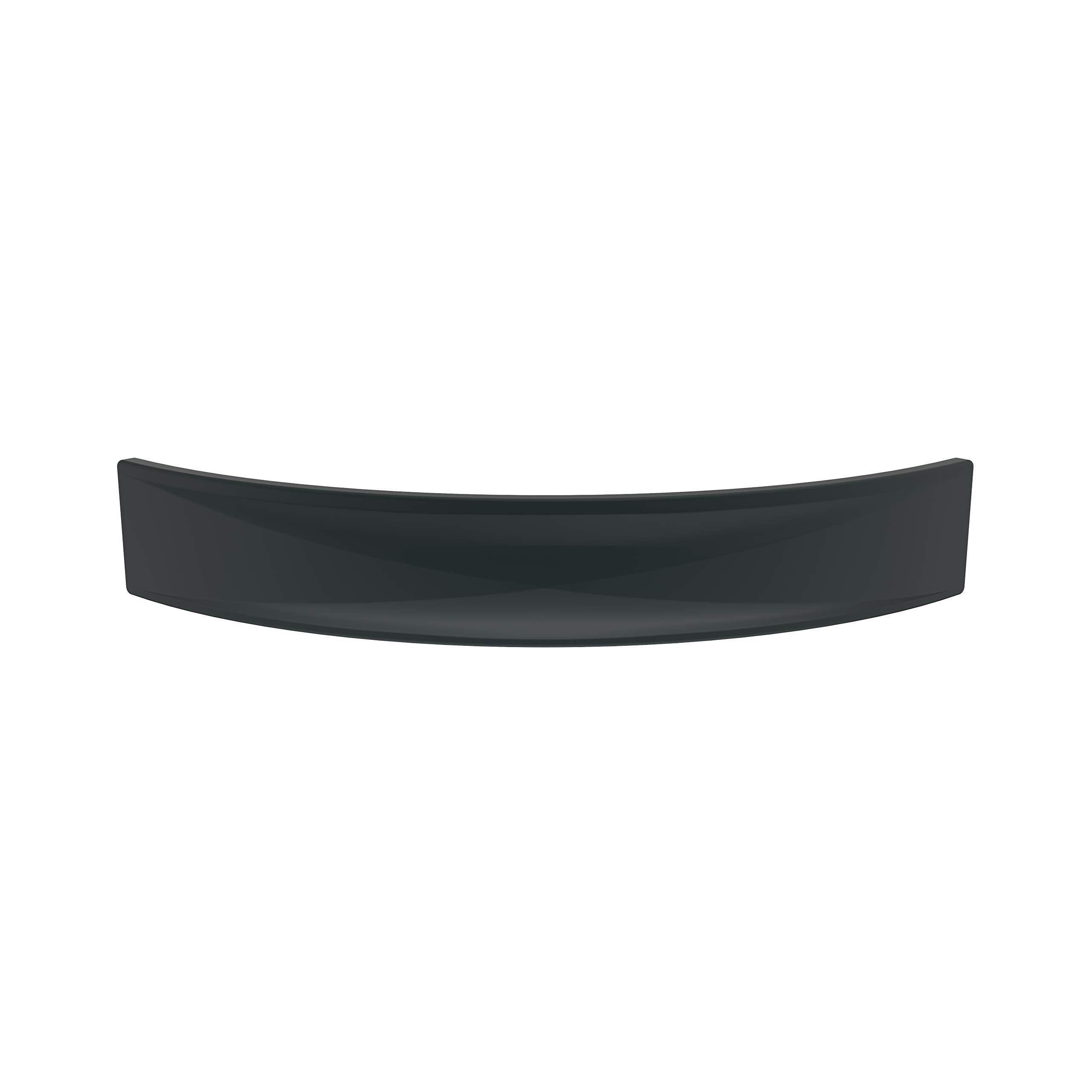 Amerock | Cabinet Pull | Matte Black | 3 inch (76 mm) Center-to-Center | Extensity | 1 Pack | Drawer Pull | Drawer Handle | Cabinet Hardware