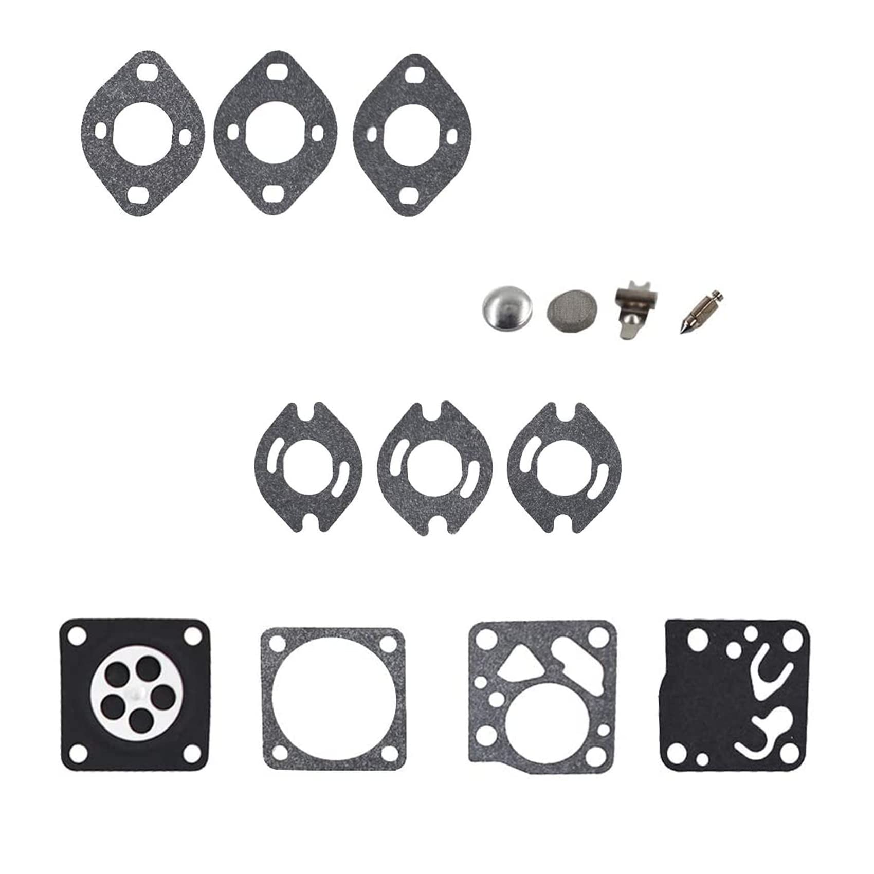 labwork Carburetor Repair Kit Replacement for Tillotson RK21 HU Carb Replacement for Tecumseh TC200 TC300