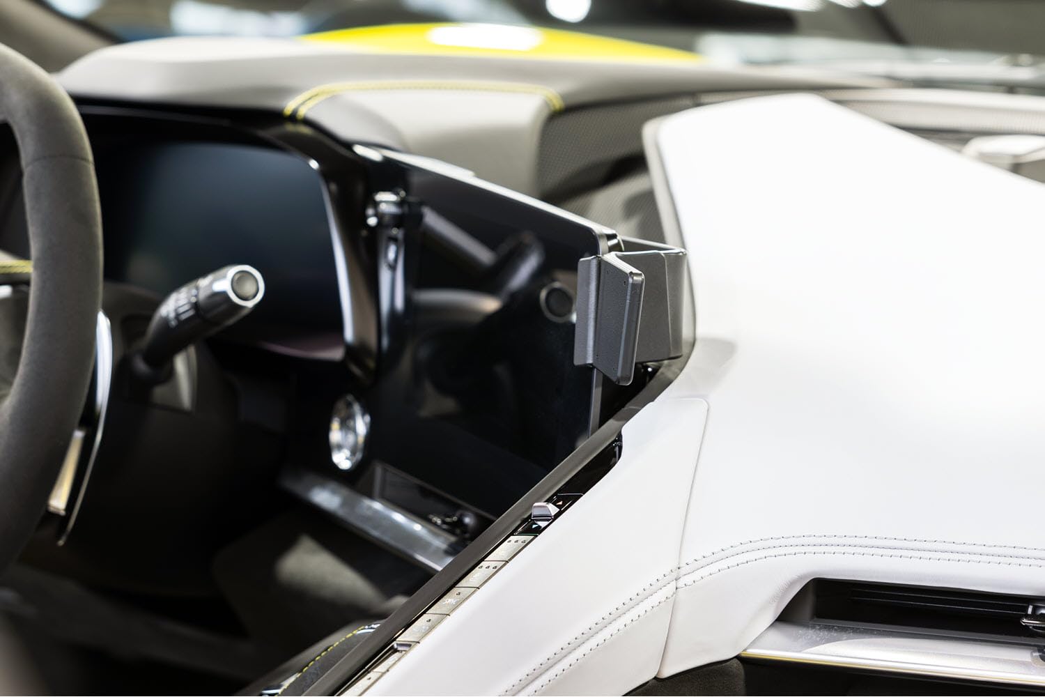 Scosche ProClip Center Dash Mount Compatible with 2020-2023 Chevy Corvette with StuckUp Universal Phone Mount Bundle