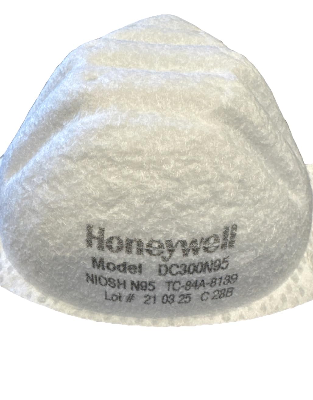Honeywell Home N95 NIOSH-Approved Molded Cup Disposable Respirator Mask, 200-Pack (DC300N95)