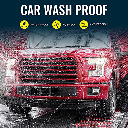 VOFONO 9 Spiral Inch Antenna Fits for 1995-2024 Toyota Tundra Tacoma FJ Cruiser, Toyota Accessories Car Wash Proof Flexible Rubber Copper Tundra Tacoma Antenna Designed for Optimized FM/AM Reception