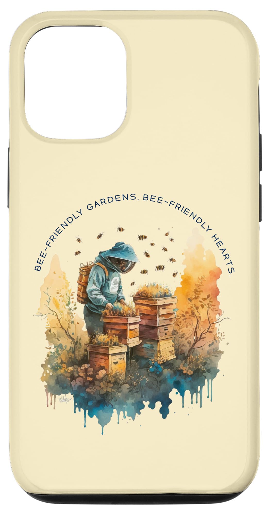 iPhone 13 Pro Beekeeper Bee-friendly gardens, bee-friendly hearts. Bee-The Case