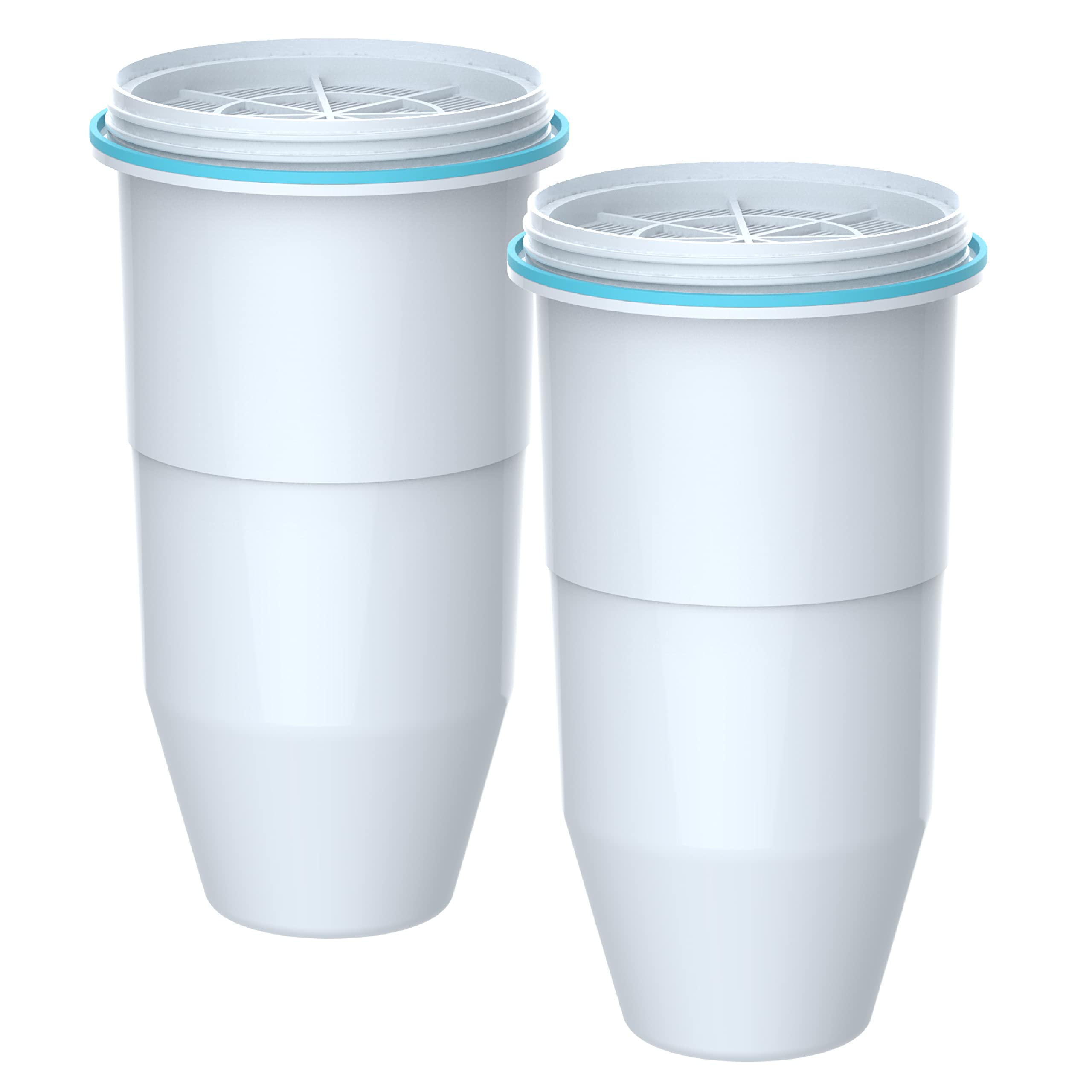 Filterlogic NSF/ANSI 42,53&372 Certified Replacement Water Filters, Water Pitchers, and Dispensers Reduce TDS, Chlorine, and More (Pack of 2)