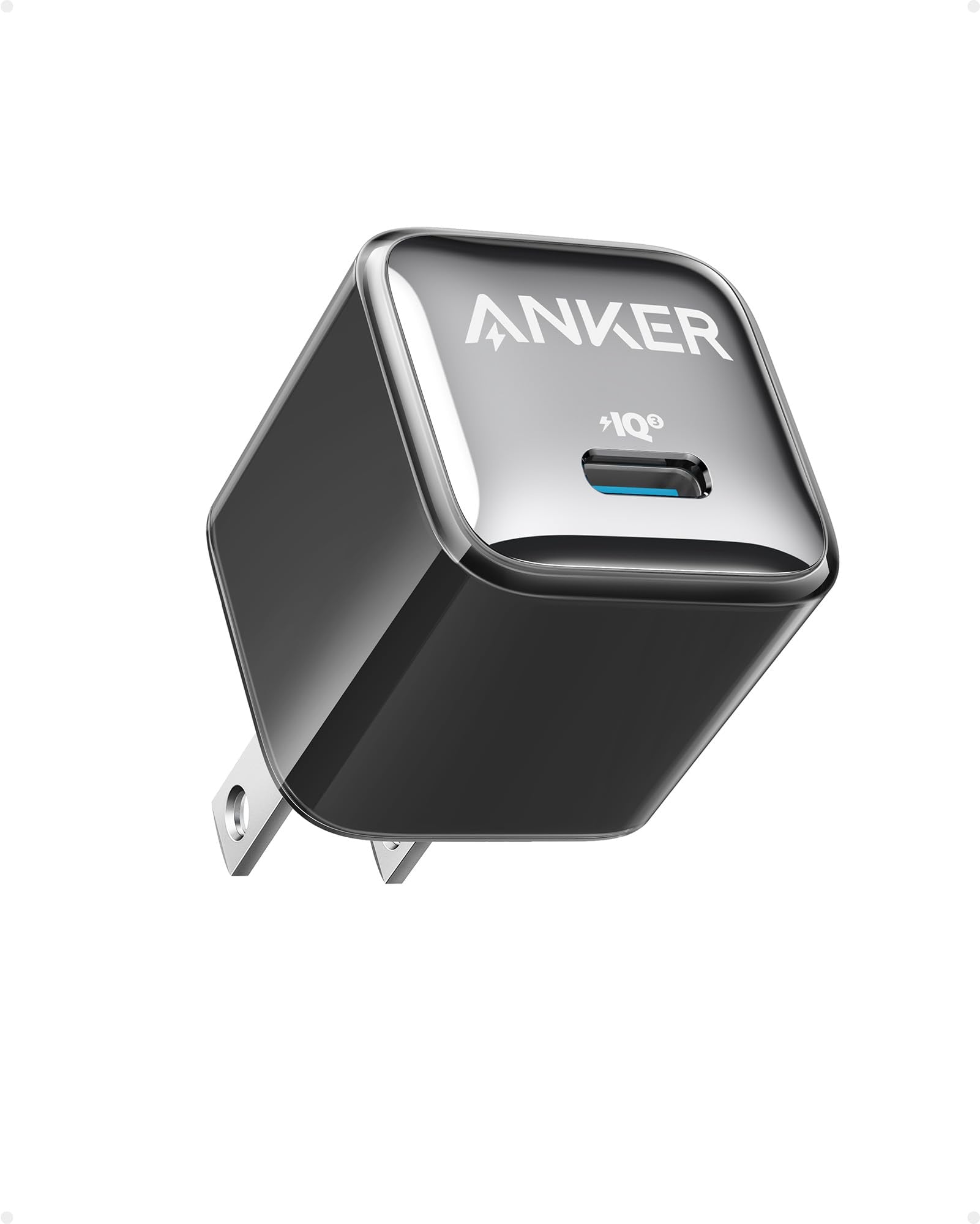 USB C Charger Block 20W, Anker 511 Charger (Nano Pro), PIQ 3.0 Compact Fast Charger for iPhone 16/16 Plus/16 Pro/16 Pro Max, 15/14/13 Series, Galaxy, Pixel 4/3, iPad (Cable Not Included)