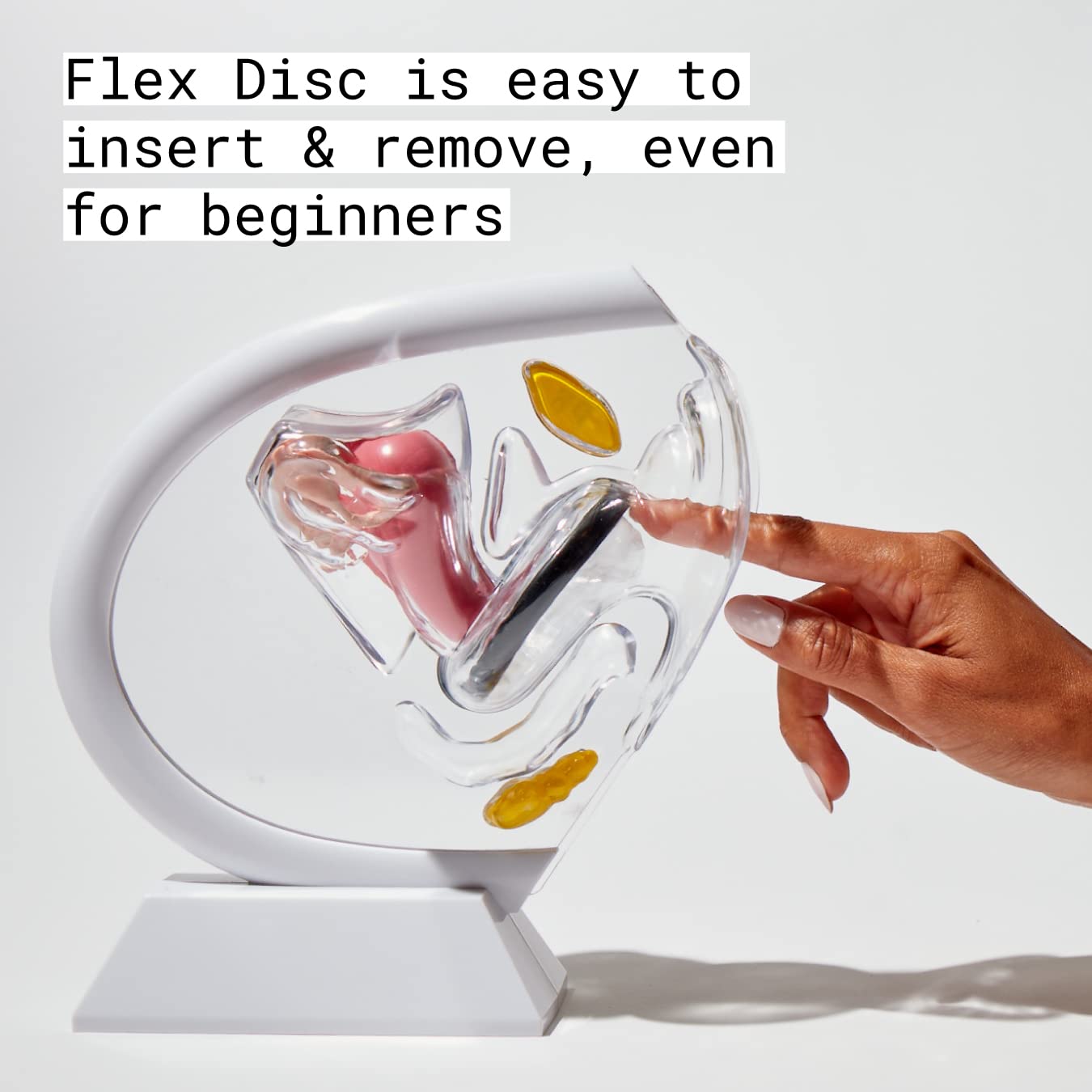 Flex Menstrual Discs | Disposable Period Discs | Reduce Cramps & Dryness | Beginner-Friendly Tampon Alternative | Capacity of 5 Super Tampons | Made in Canada | 12 Count
