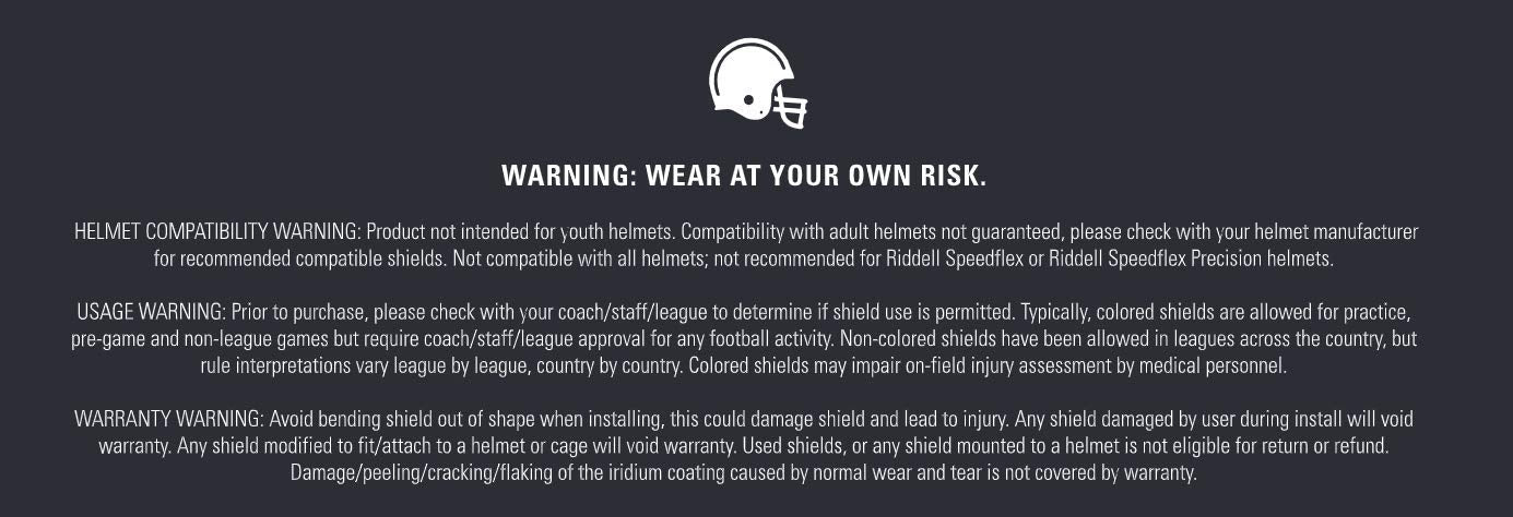 Oakley Legacy Football Shield - PRIZM 24K
