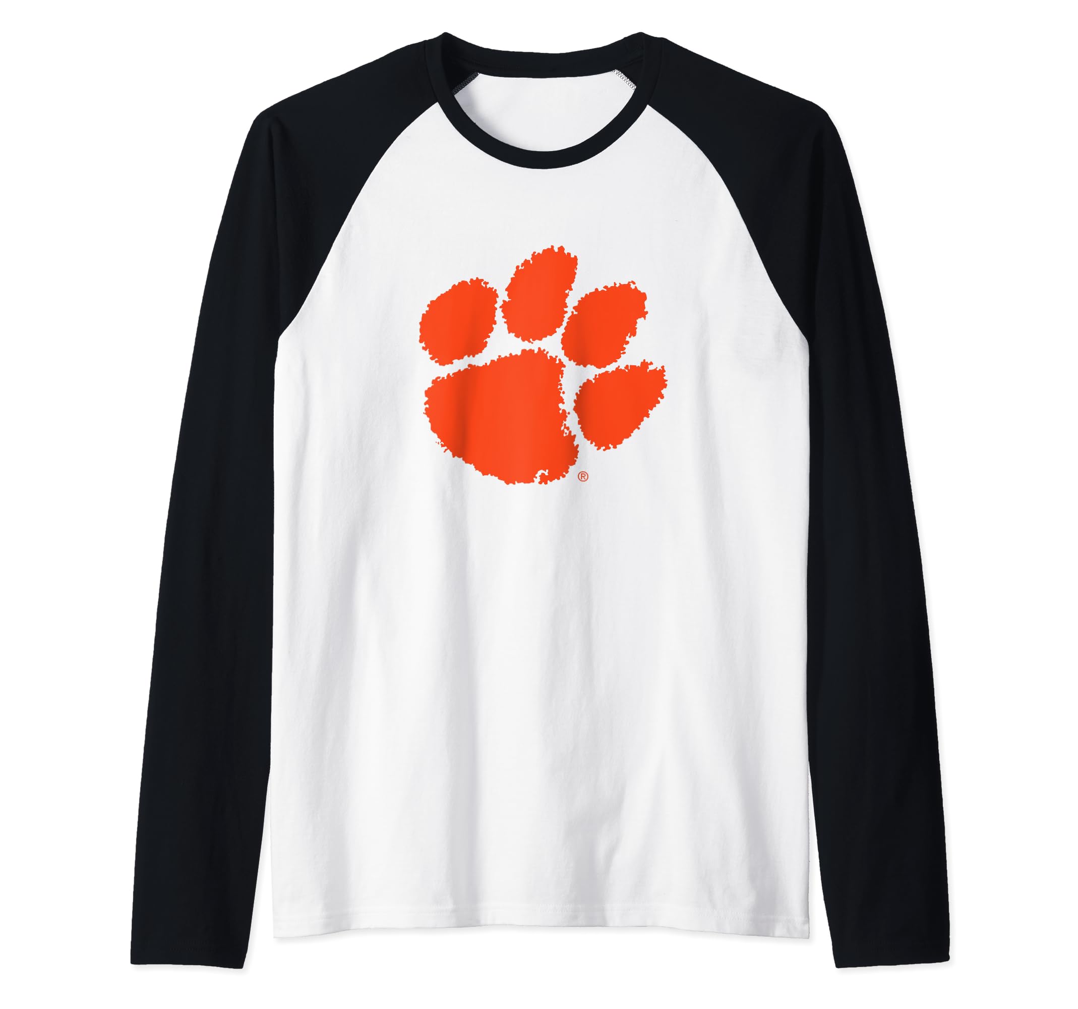 Clemson Tigers Apparel Icon Officially Licensed Raglan Baseball Tee