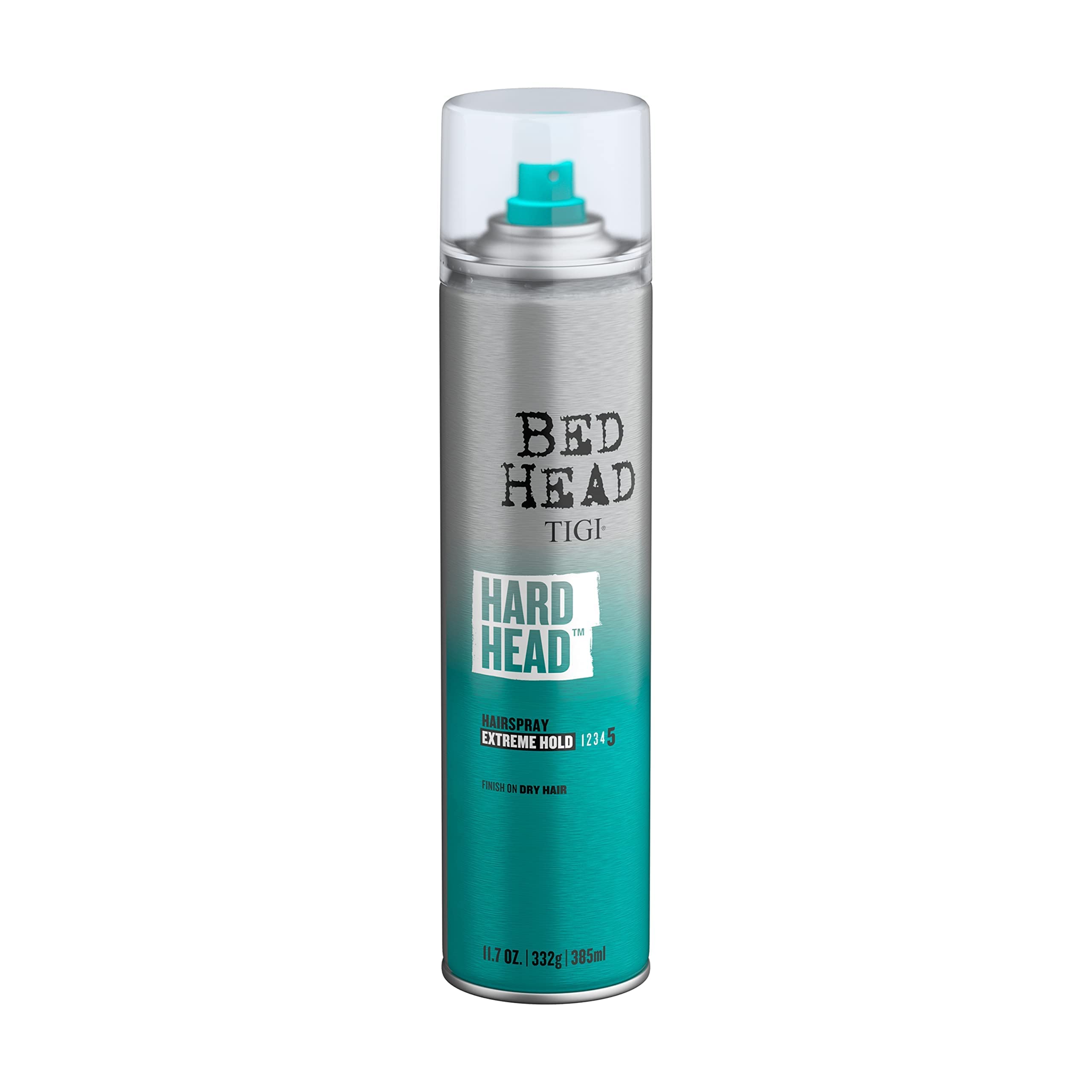 Bed Head by TIGI Hairspray Extra Hold Hard Head Hair Care Spray for All Hair Types, 11.7 oz