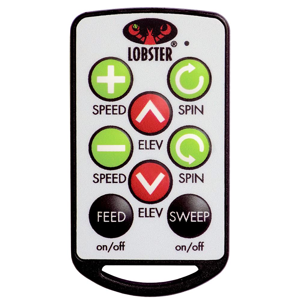 Lobster Sports Pickle Two Pickleball Machine – Full-Featured, Auto Launcher, Spin Control, Random Oscillation, 2-Line Drill, Battery Powered, Portable, Holds 125 Balls – with 10-Function Remote