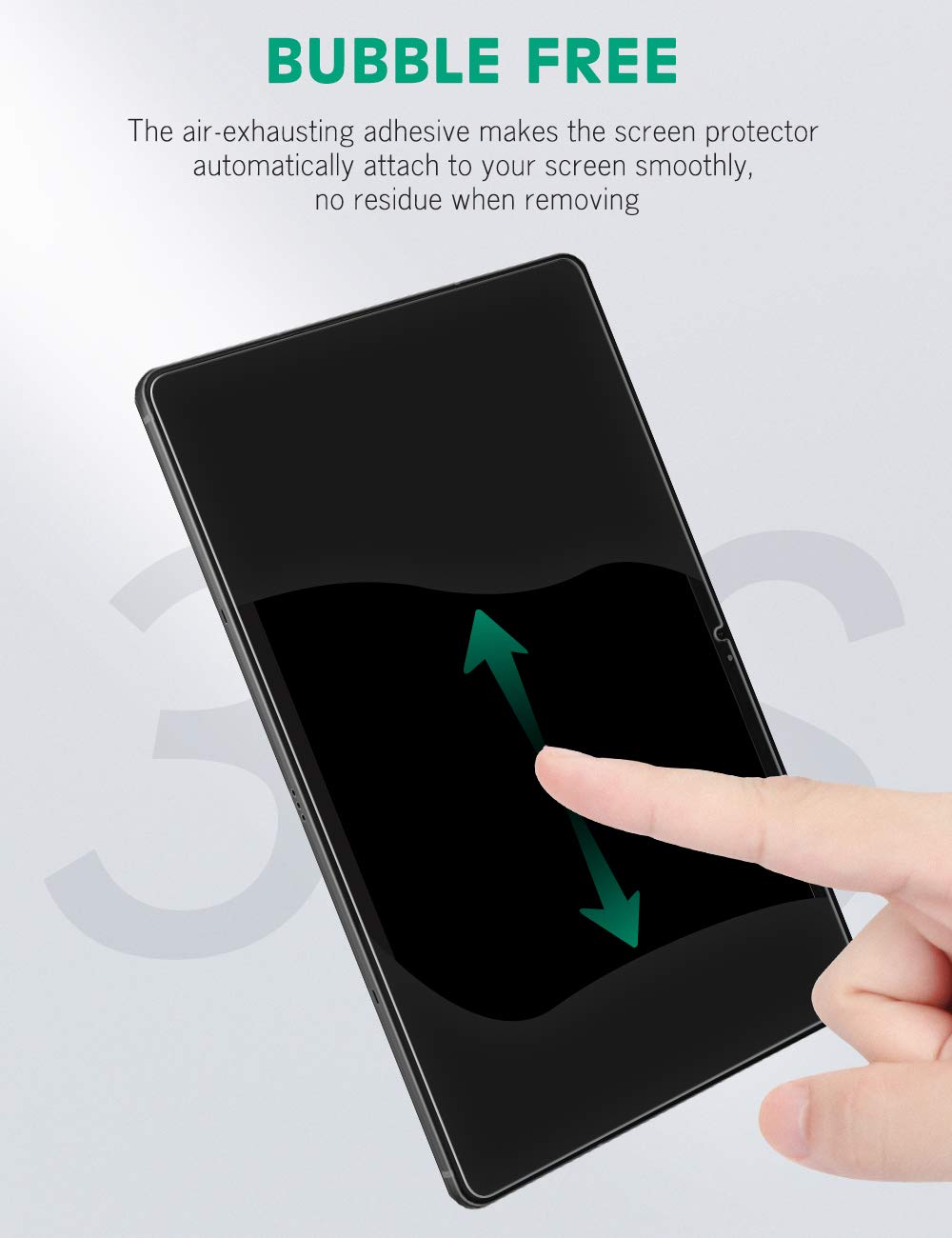 apiker [2-Pack] Screen Protector for Samsung Galaxy Tab S10 Plus/S9 Plus/S9 FE Plus/S7 FE 5G/S8 Plus 12.4 inch, 9H Tempered Glass for Galaxy Tab S10+/S9+/S9 FE+/S7 FE