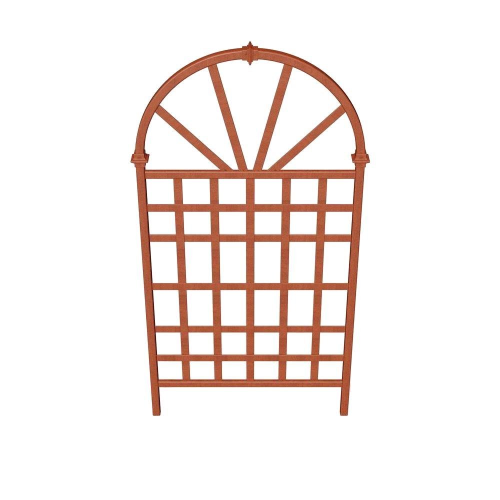 Savannah 39"W x 77"H Composite Vinyl Trellis