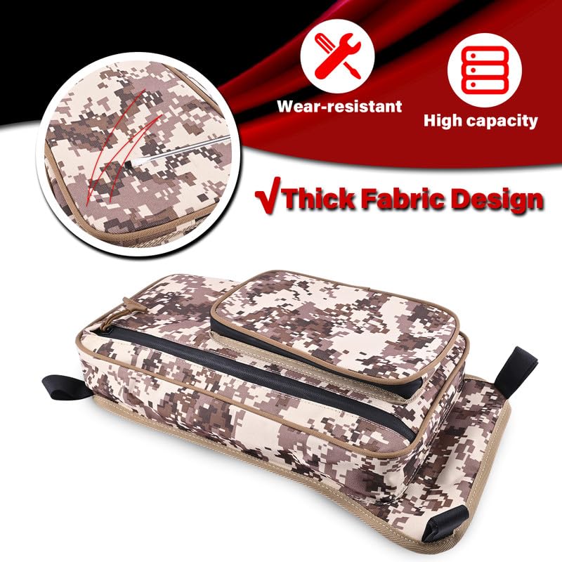 Hutexico UTV Door Bags, Door Storage Bags Compatible with Talon 1000R 1000X 1000X-4 2019-2023, UTV Lower Door Bags Tool Pouch Accessories