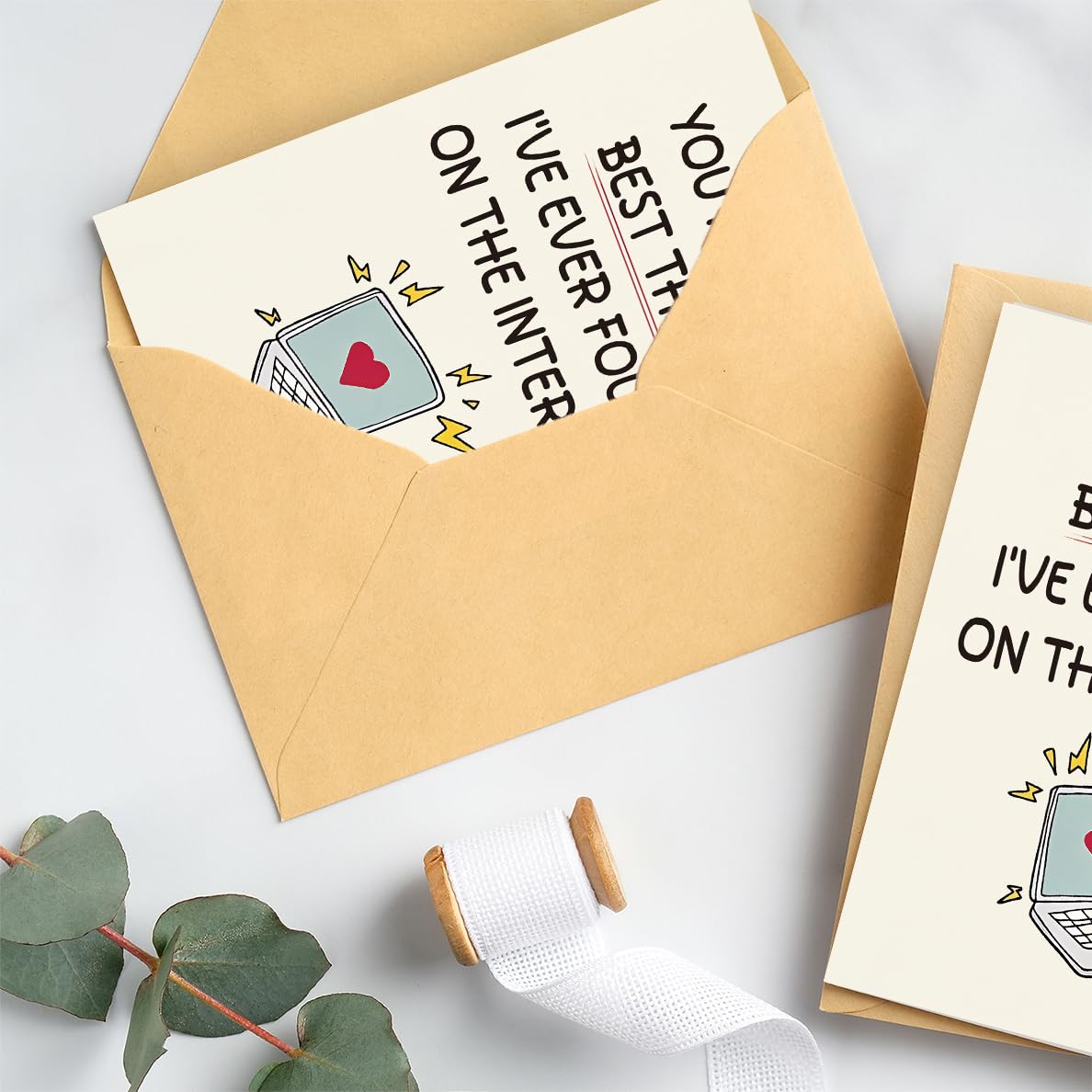 WowBefun Husband Birthday Card | Funny Birthday Cards for Men, Boyfriend, Husband, and Him | Happy Anniversary & Birthday Gifts for Men | Valentine Day Gifts & Card