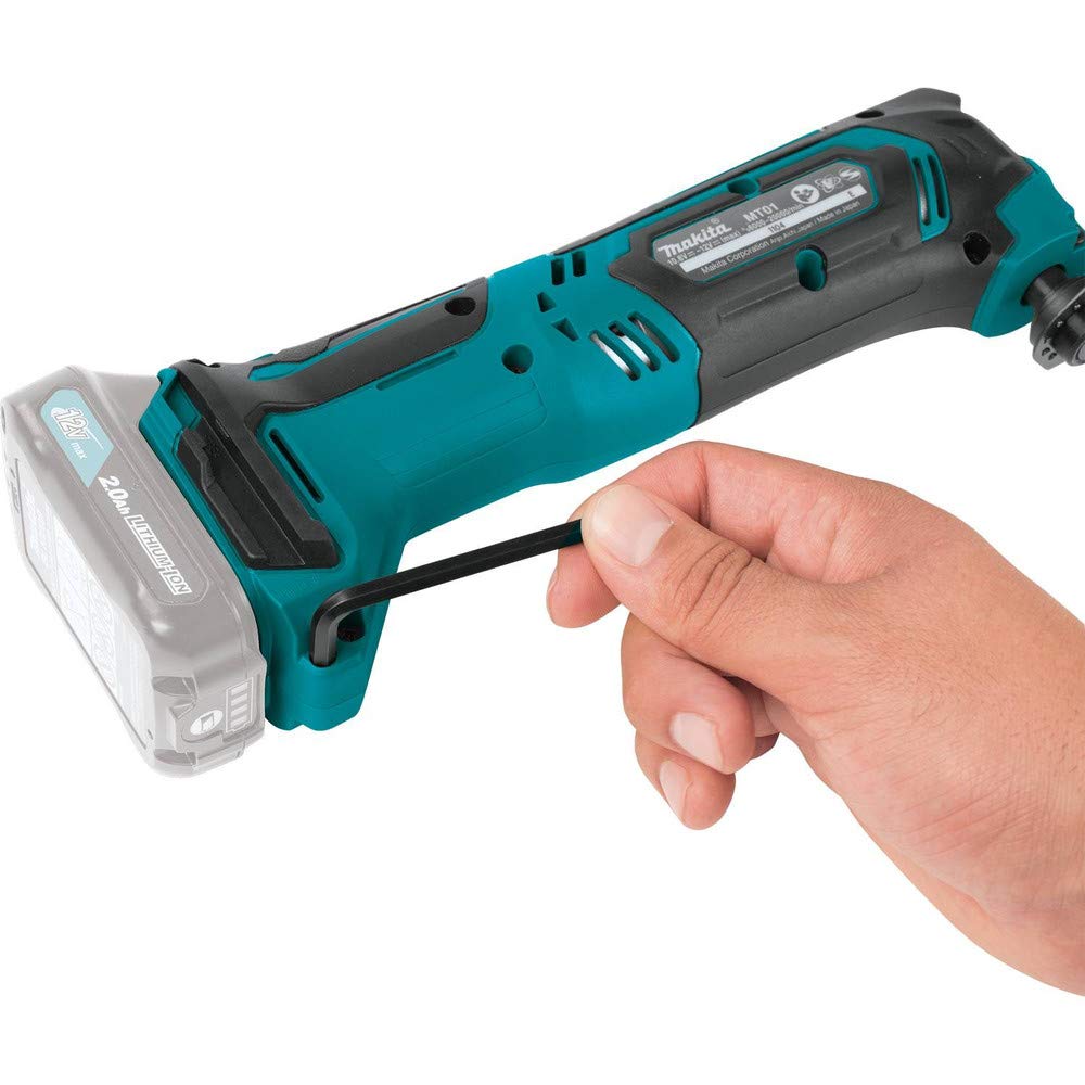 Makita MT01Z 12V max CXT® Lithium-Ion Cordless Oscillating Multi-Tool, Tool Only