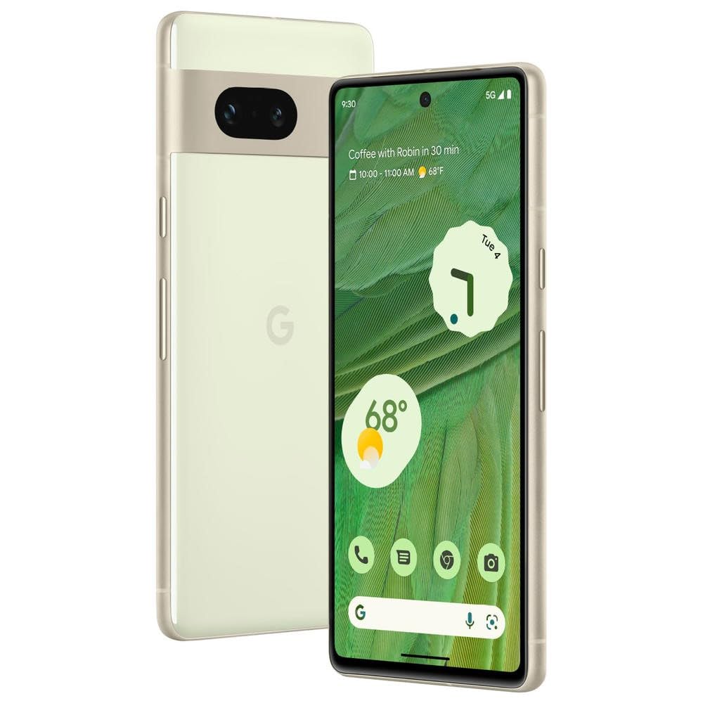 Google Verizon Pixel 7-128GB - Lemongrass - GA03543-US (Renewed)