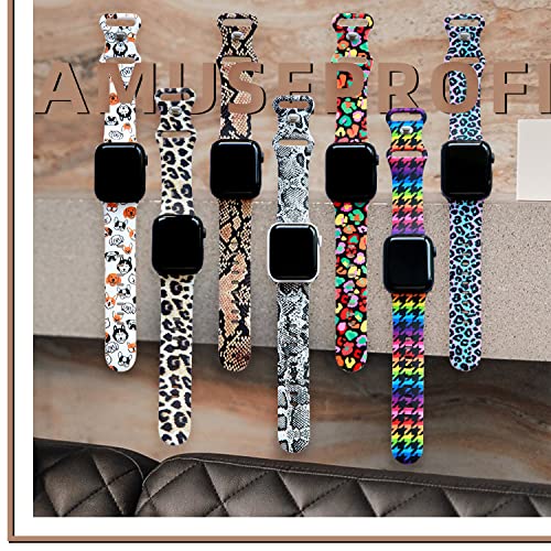 Compatible 44 Apple Watch Band for Women 38mm 40mm 41mm 42mm 44mm 45mm, iWatch Bands for Women Strap Wristbands Women Fun Apple Watch Band Compatible Apple Watch Series Ultra 8 7 6 5 4 3 2 1 SE PYTHON