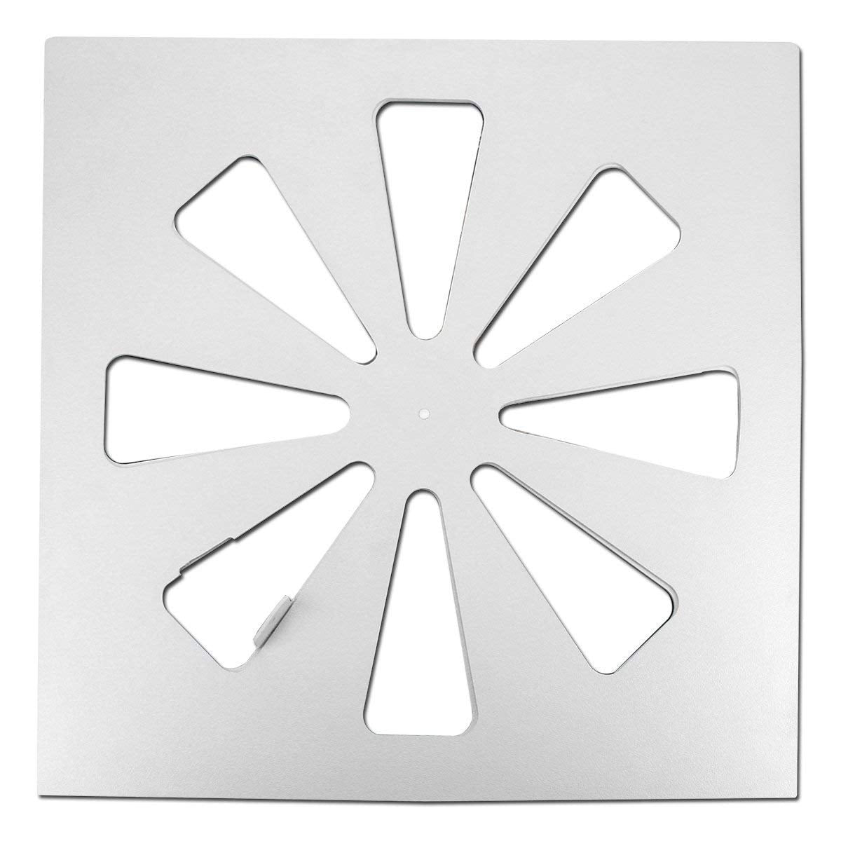 Wooden Shoe Designs Adjustable Air Conditioning Vent Cover | Air Vent Deflector for Office Ceiling AC Vents and HVAC Systems | 24” x 24”