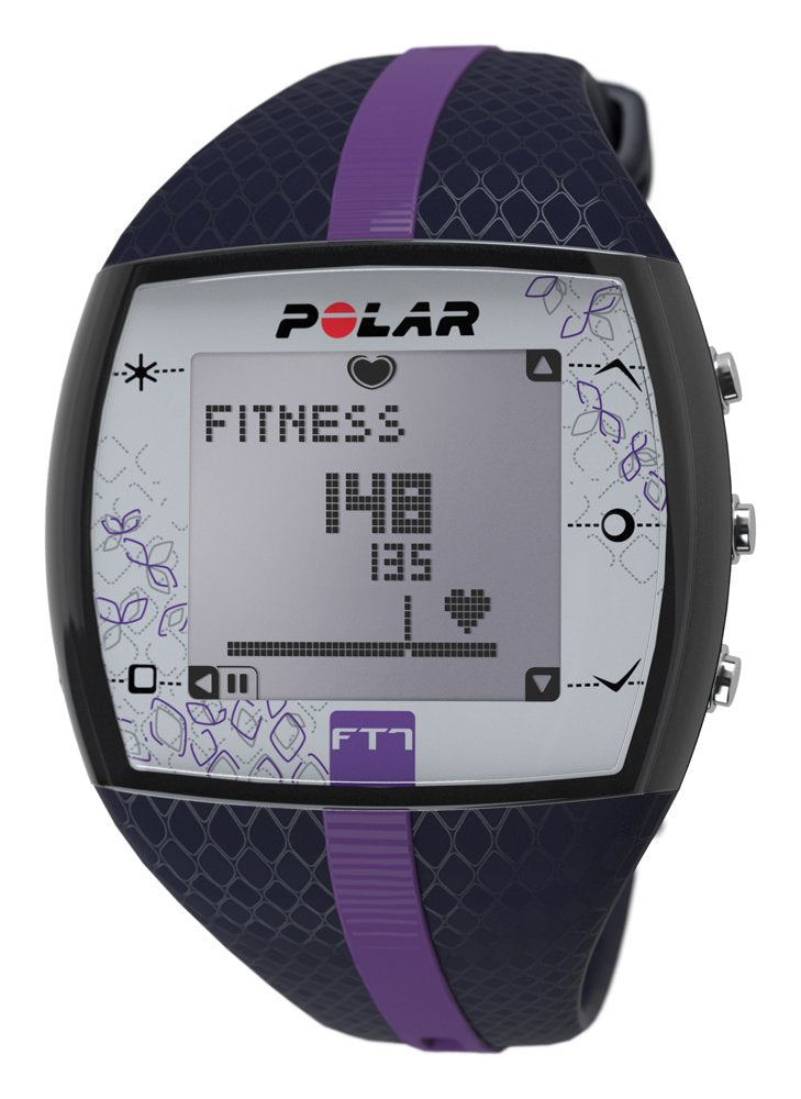 POLAR FT7 Heart Rate Monitor Workout Watch, Blue/Lilac