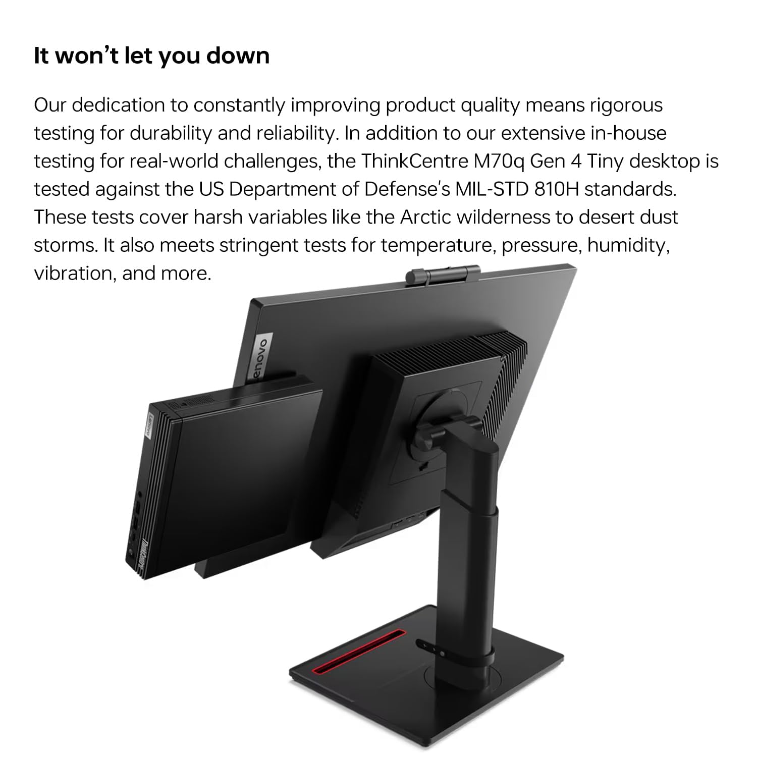 Lenovo ThinkCentre M70q Gen 4 MFF 1L Tiny PC Business Mini Desktop Computer, 32GB DDR5 RAM, 1TB PCIe SSD, 13th Gen Intel 16-Core i7-13700T, WiFi 6, RJ45, HDMI, DisplayPort, Windows 11 Pro