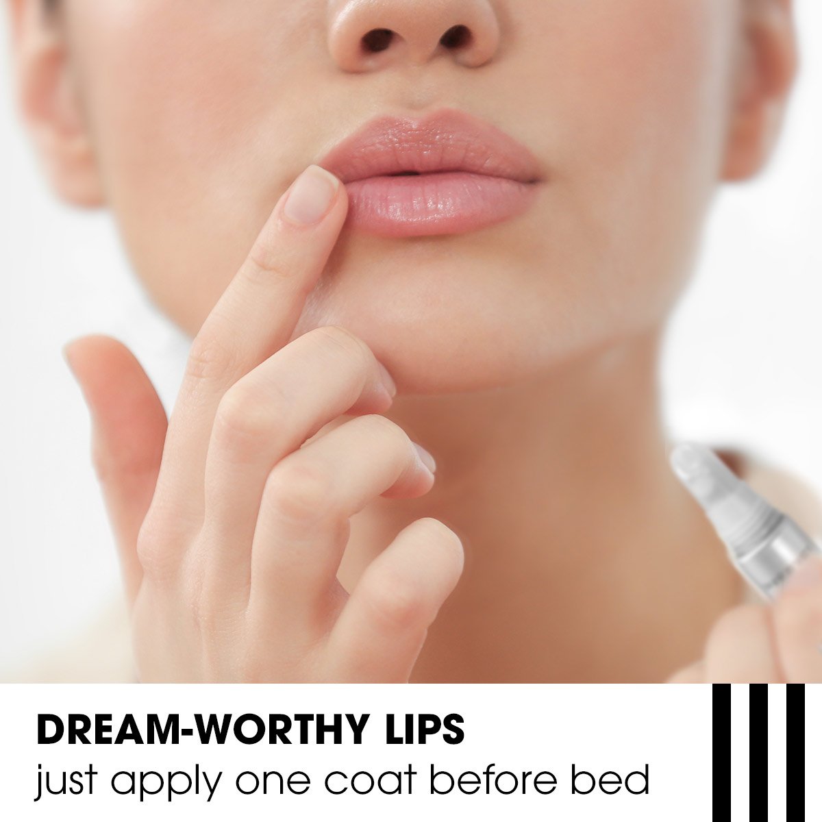 ChapStick Total Hydration Vitamin Enriched Lip Night Serum, Night Lip Serum for Overnight Lip Care - 0.21 Oz