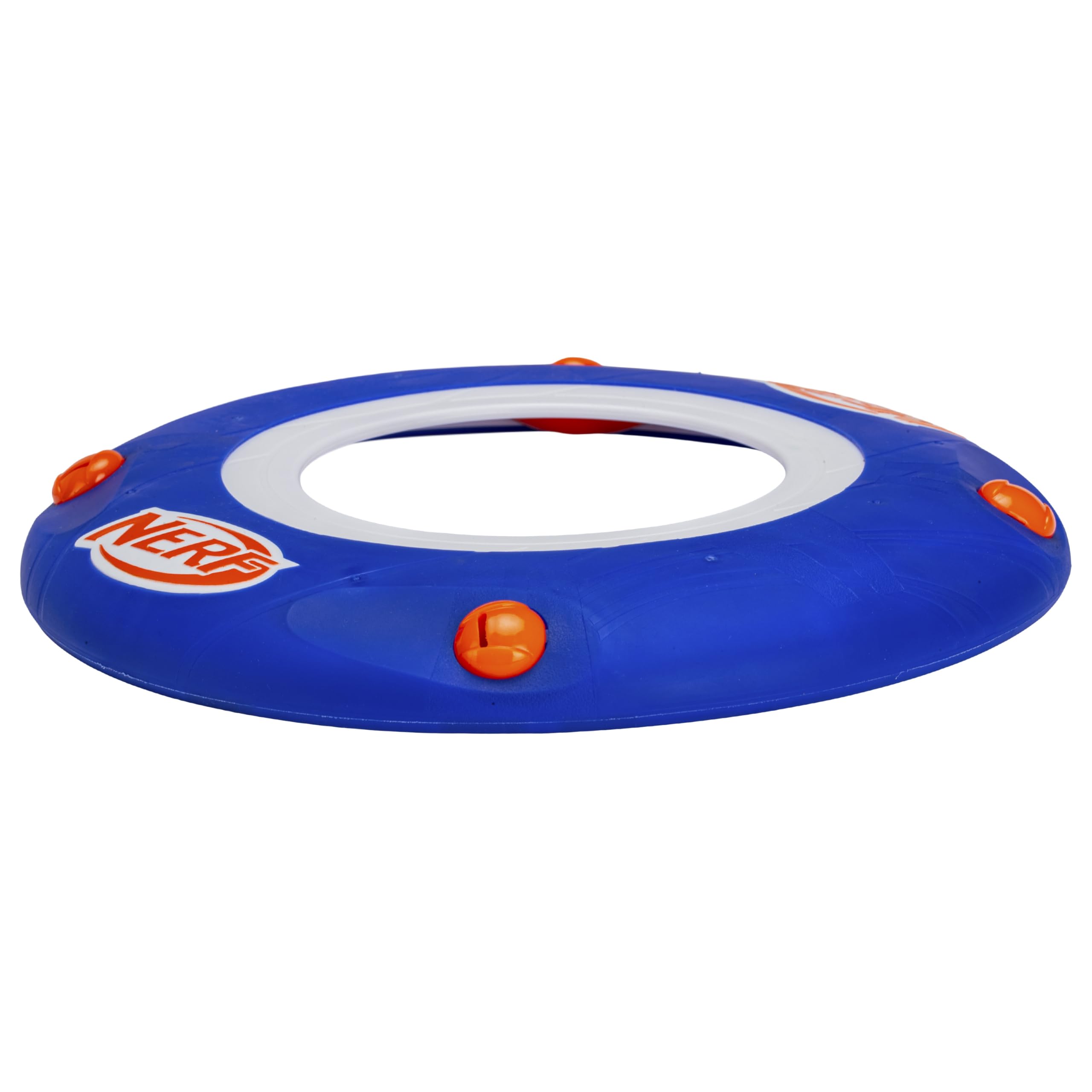 Nerf Kids Soft Flying Disc - Sonic Slinger Indoor + Outdoor Flying Disc Toy for Kids - 11" Inch Tossing Disc - Super Lightweight Disc for Indoor + Outdoor Use - Howls When Thrown