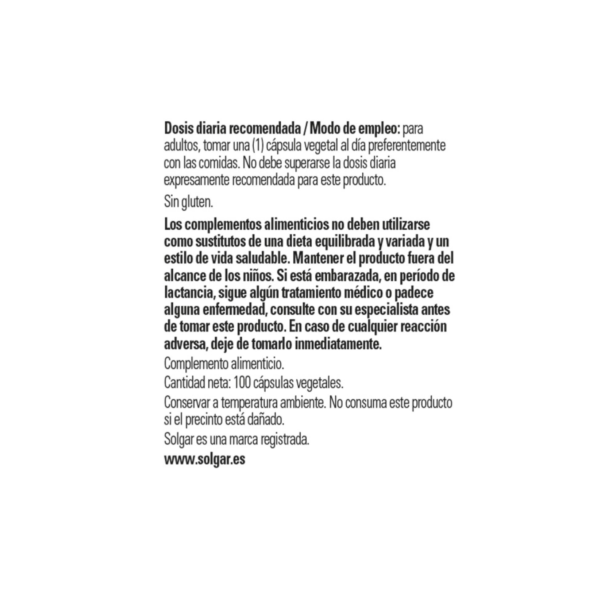 Solgar Vitamin B2 (Riboflavin) 100mg, 100 Vegetable Capsules - Energy Metabolism, Healthy Nervous System - Non-GMO, Vegan, Gluten Free, Dairy Free, Kosher, Halal - 100 Servings