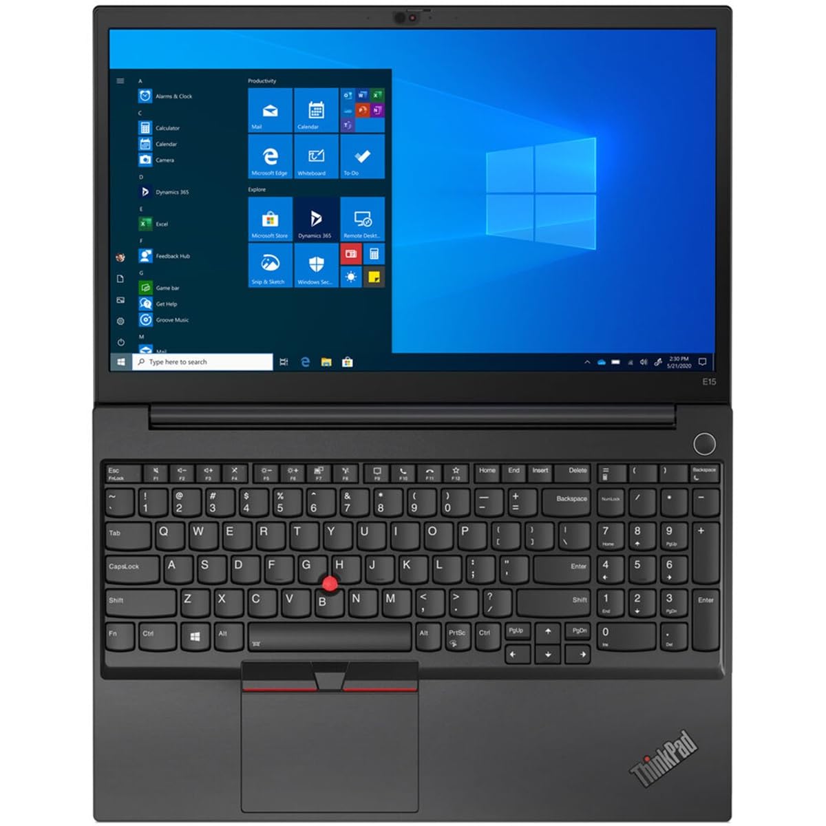 Lenovo ThinkPad E15 Gen 2 Business Laptop (15.6" FHD Touchscreen, Intel 4-Core i5-1135G7 (Beats i7-10510U), 32GB RAM, 1TB SSD), Fingerprint, Backlit KB, Thunderbolt 4, Webcam, Win 11 Pro, Black