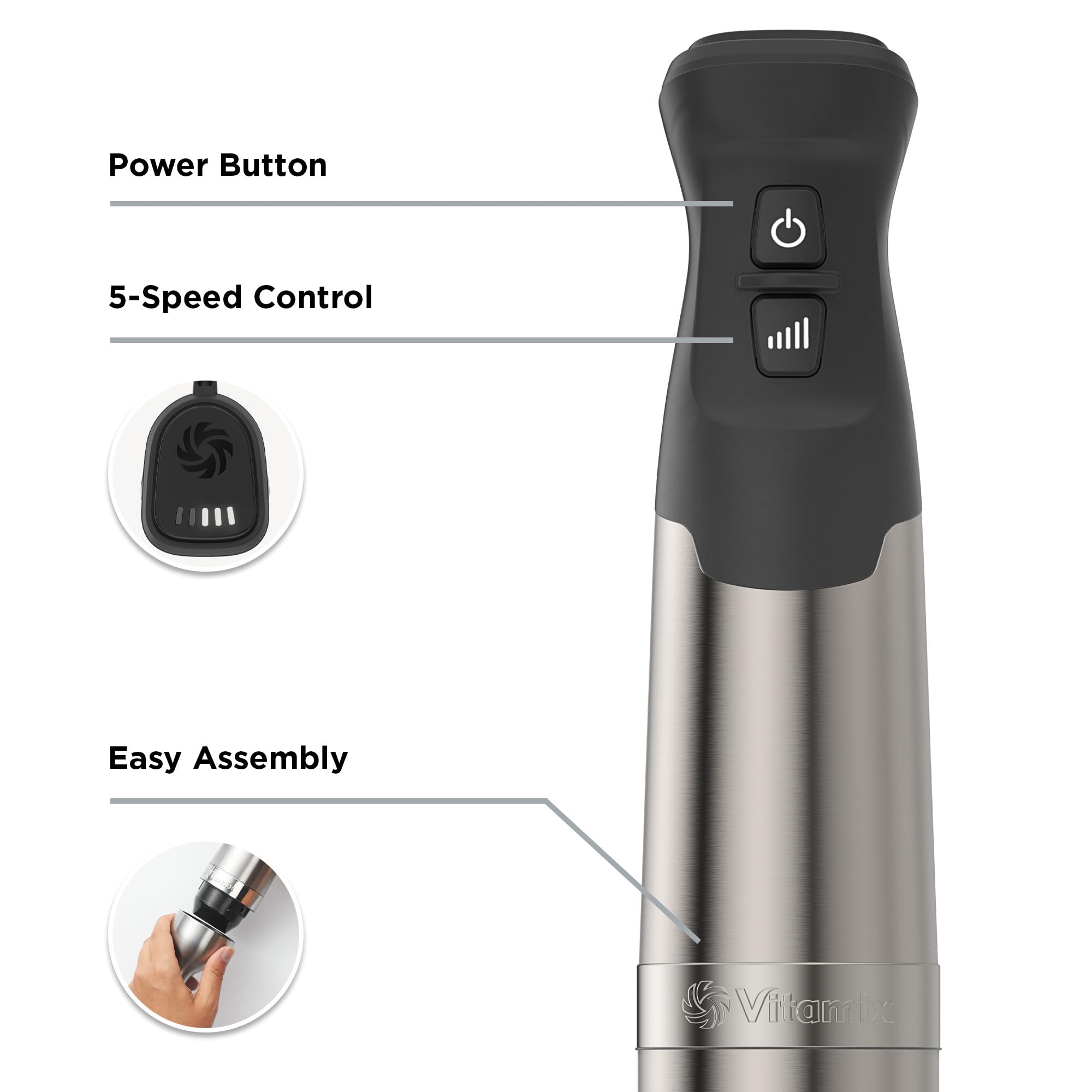 Vitamix Immersion Blender 3 piece set