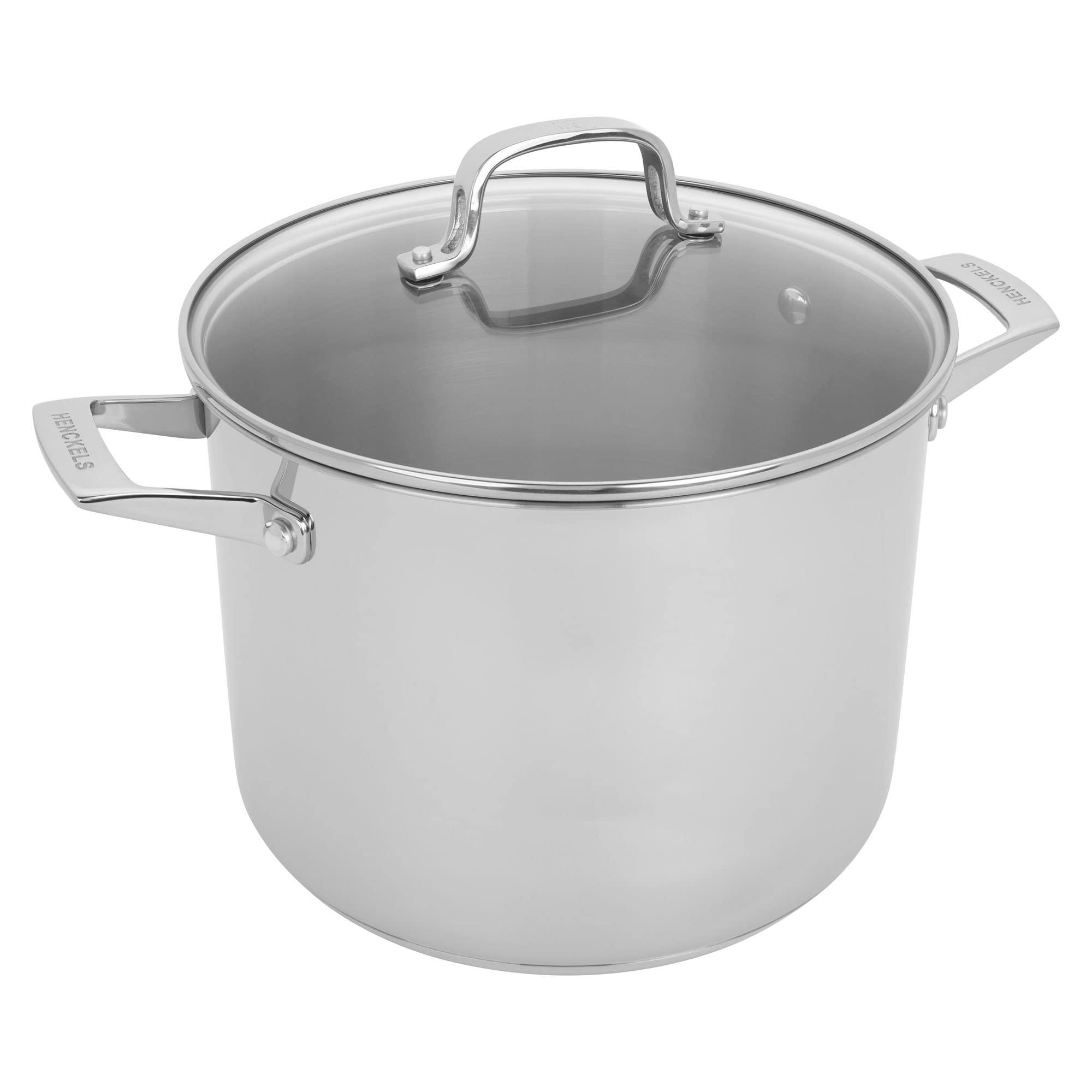 HENCKELS Specialties 8.5-qt Pasta Pot with Lid and Strainers, Stainless Steel