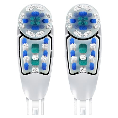 Oral-B Deep Clean Battery Powered Toothbrush Replacement Brush Heads Refill, Soft, 2 Count