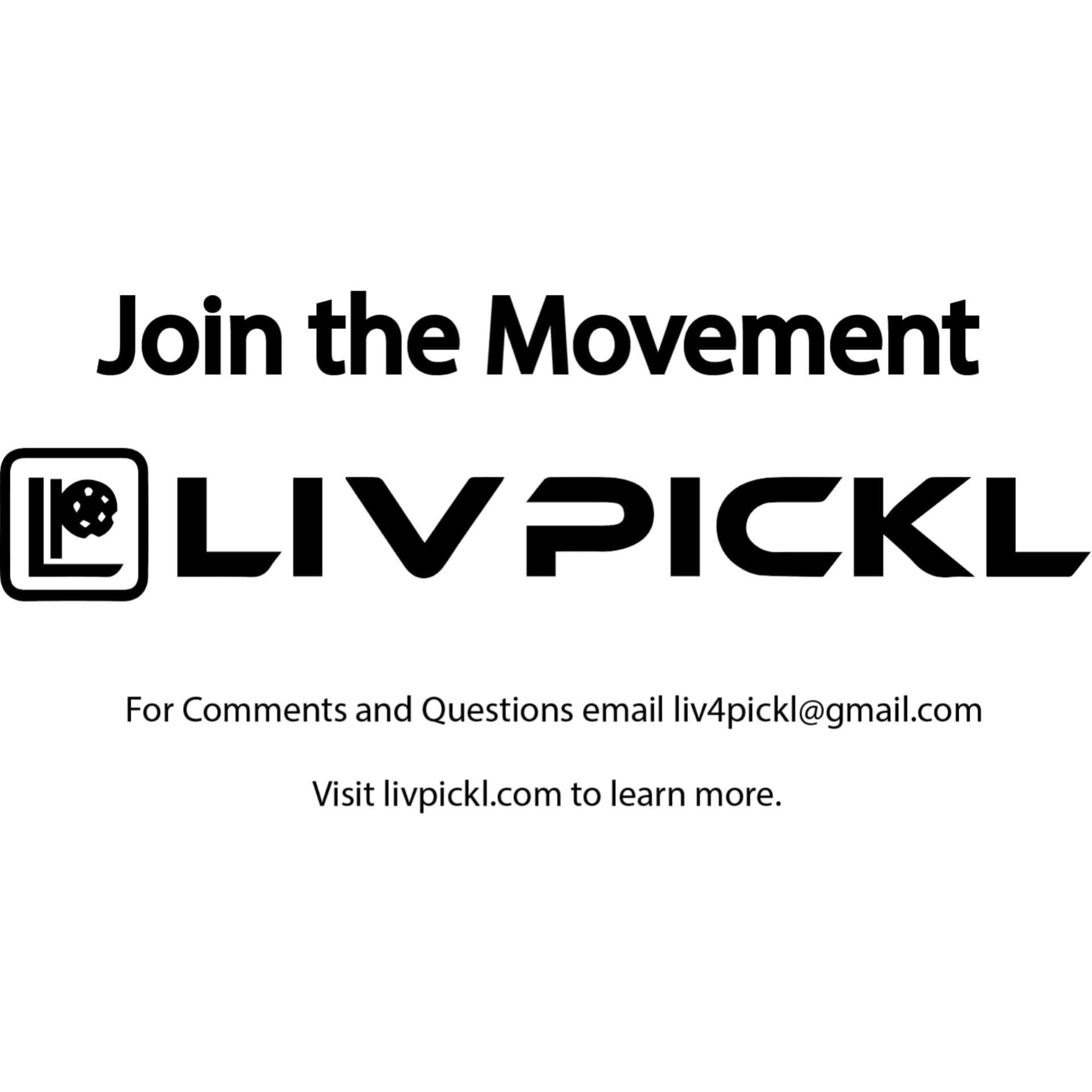 LIV PICKL Pickleballs | 26 Holes | Indoor | Soft Court | High Visibility and Good Balance | Official Size & Weight - Durable - High Bounce