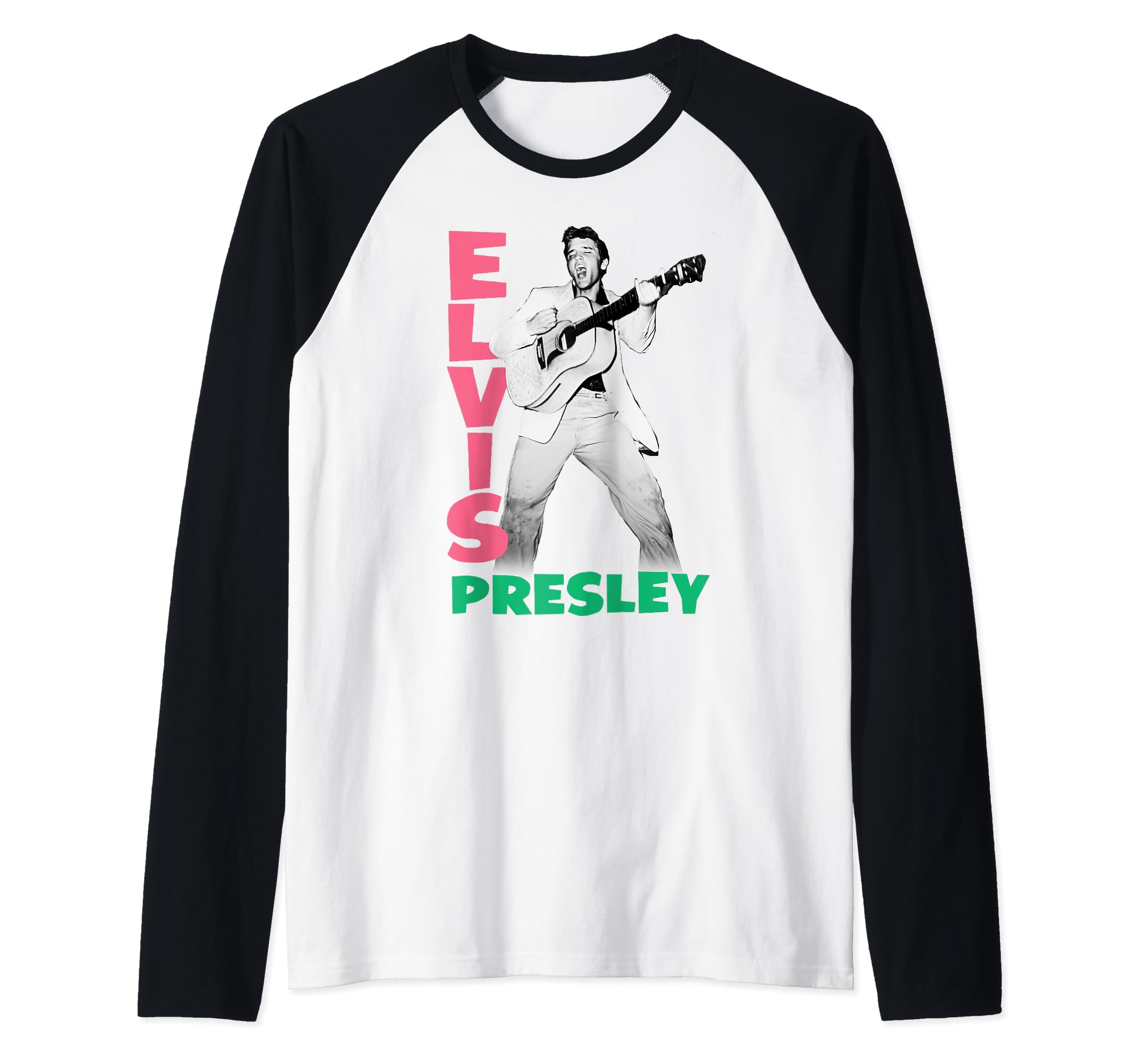 Elvis Presley Official 1956 Raglan Baseball Tee
