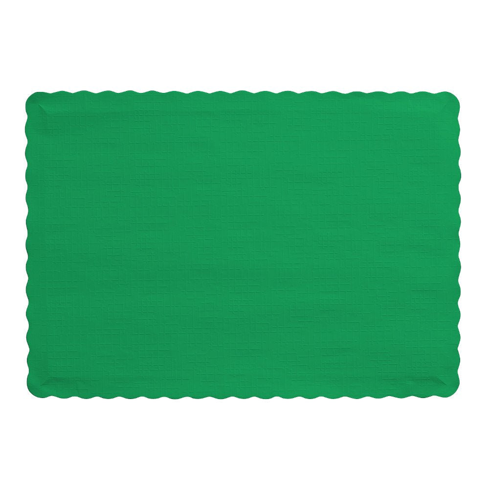 Creative Converting Party Supplies, 10" x 14", Emerald Green