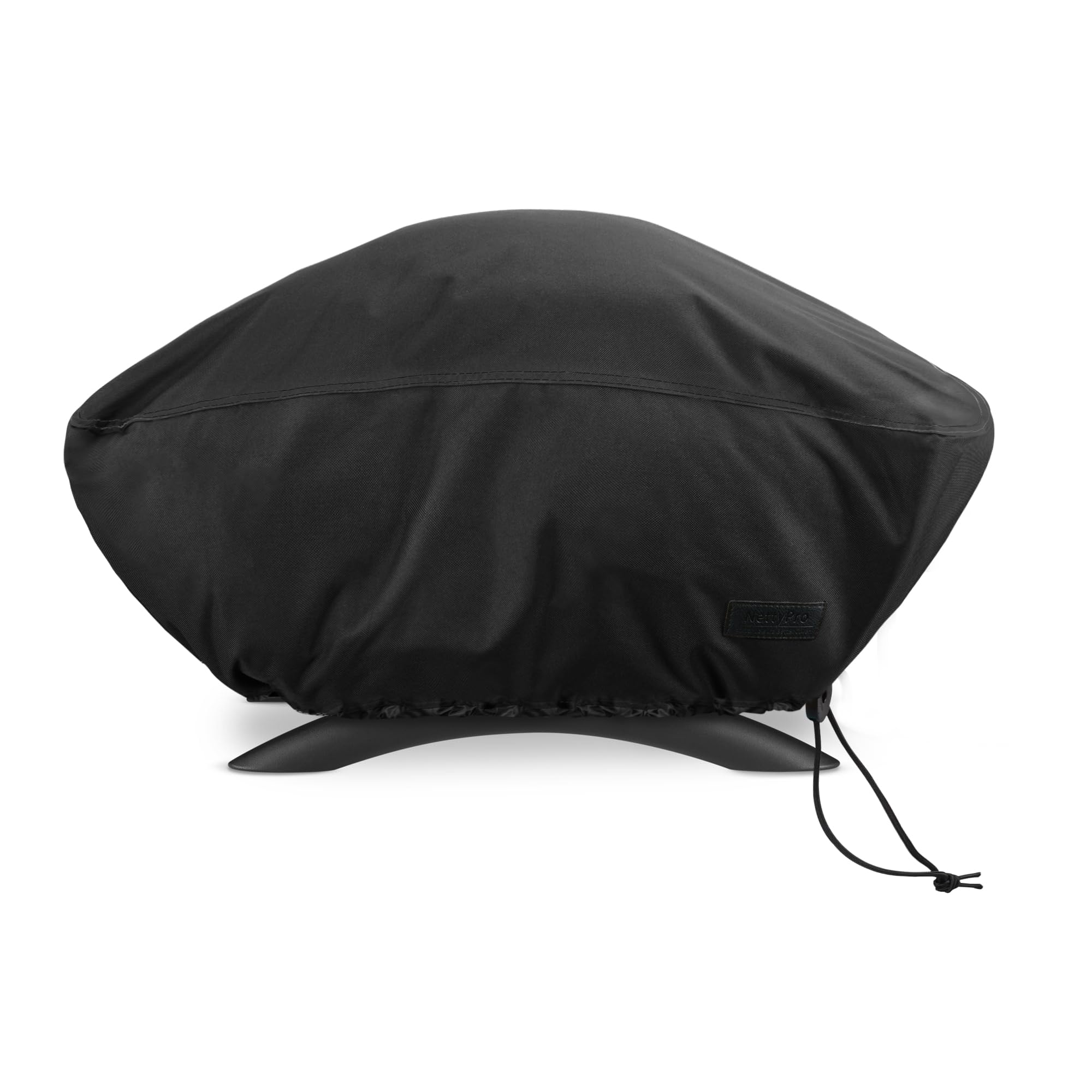 NettyPro Grill Cover for Small Q Series, Waterproof Heavy Duty UV Resistant Portable Grill Cover for Q 1400/1000 Series and Baby Q Gas, Black