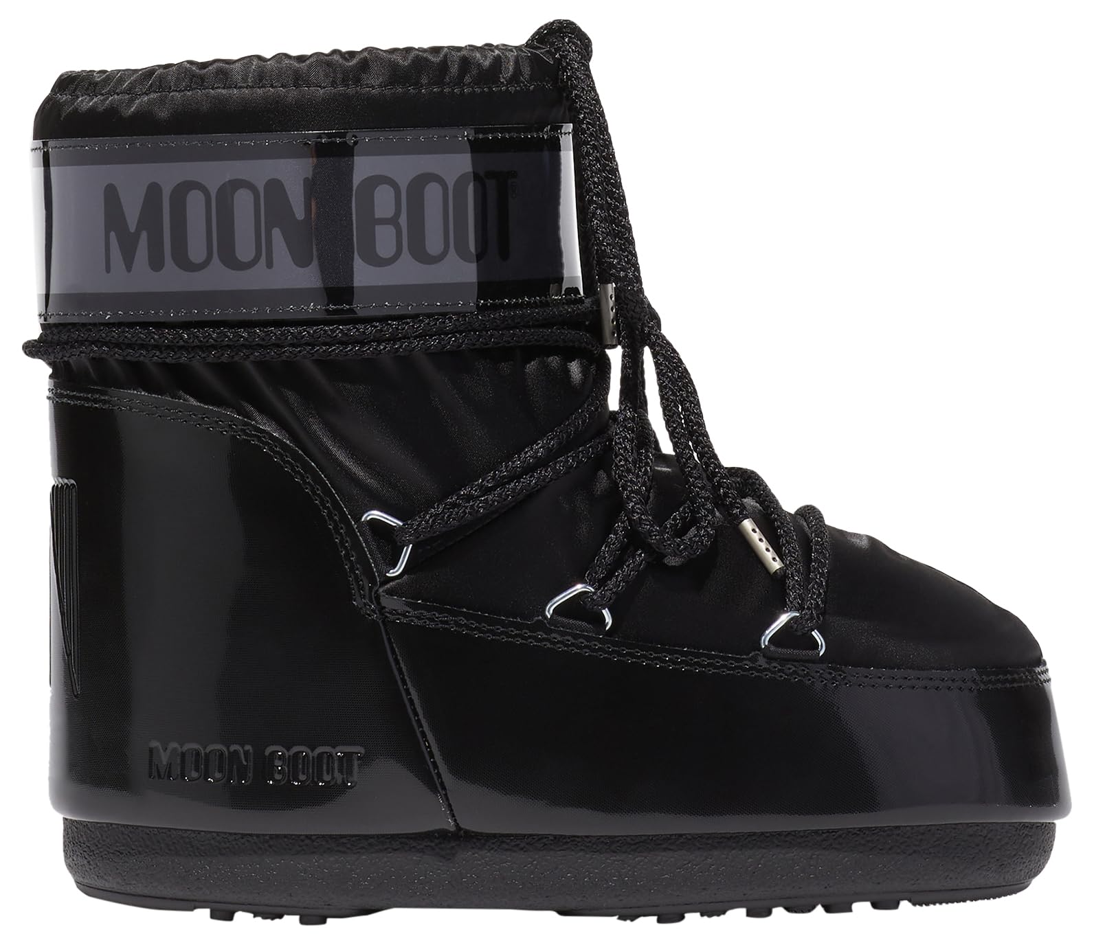 Moon Boot, Icon Low Glance Unisex Boots, 36/38, Black