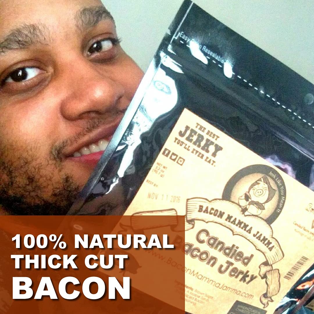 Brown Sugar Bacon Jerky Candied Bacon