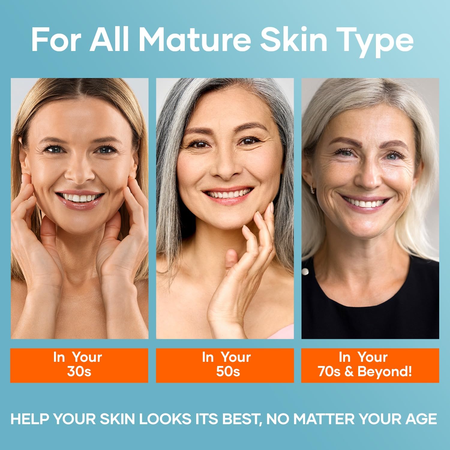 VANIDOX Super Vitamin C Serum for Women Over 70, All-In-One Formula, Made in USA, Hydrates, Firms, Lifts, and Targets Wrinkles, Age Spots, and Fine Lines, Vitamin C Serum (1fl oz x 2)