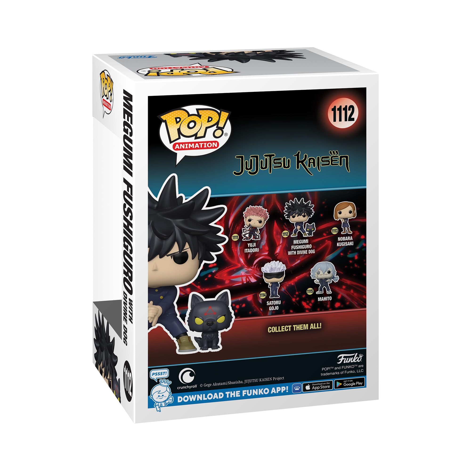 Funko Pop & Buddy: Jujutsu Kaisen - Megumi Fushiguro with Dogs - Collectable Vinyl Figure - Gift Idea - Official Merchandise - Toys for Kids & Adults - Anime Fans - Model Figure for Collectors