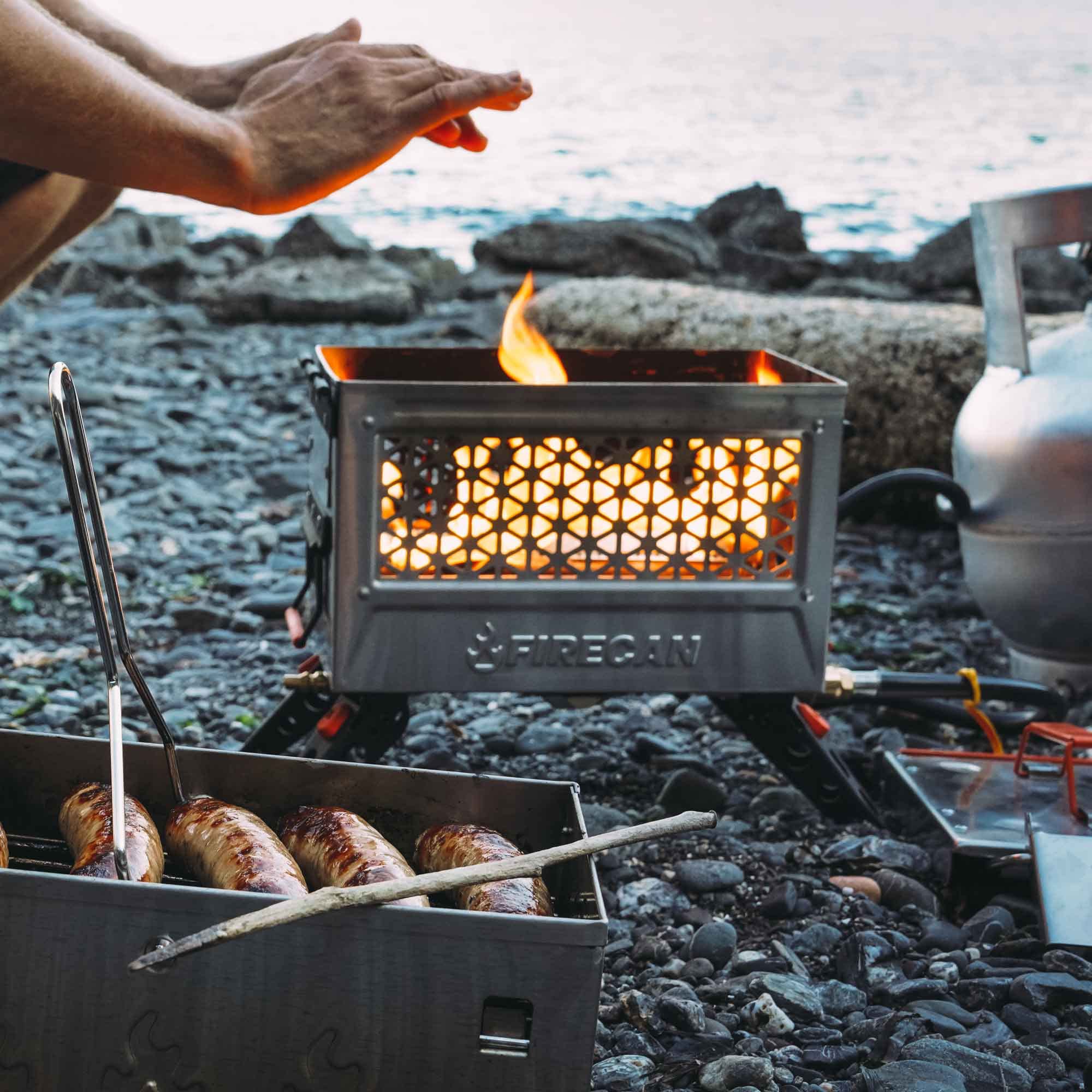 Ignik FireCan Deluxe Portable Propane Fire Pit and Grill