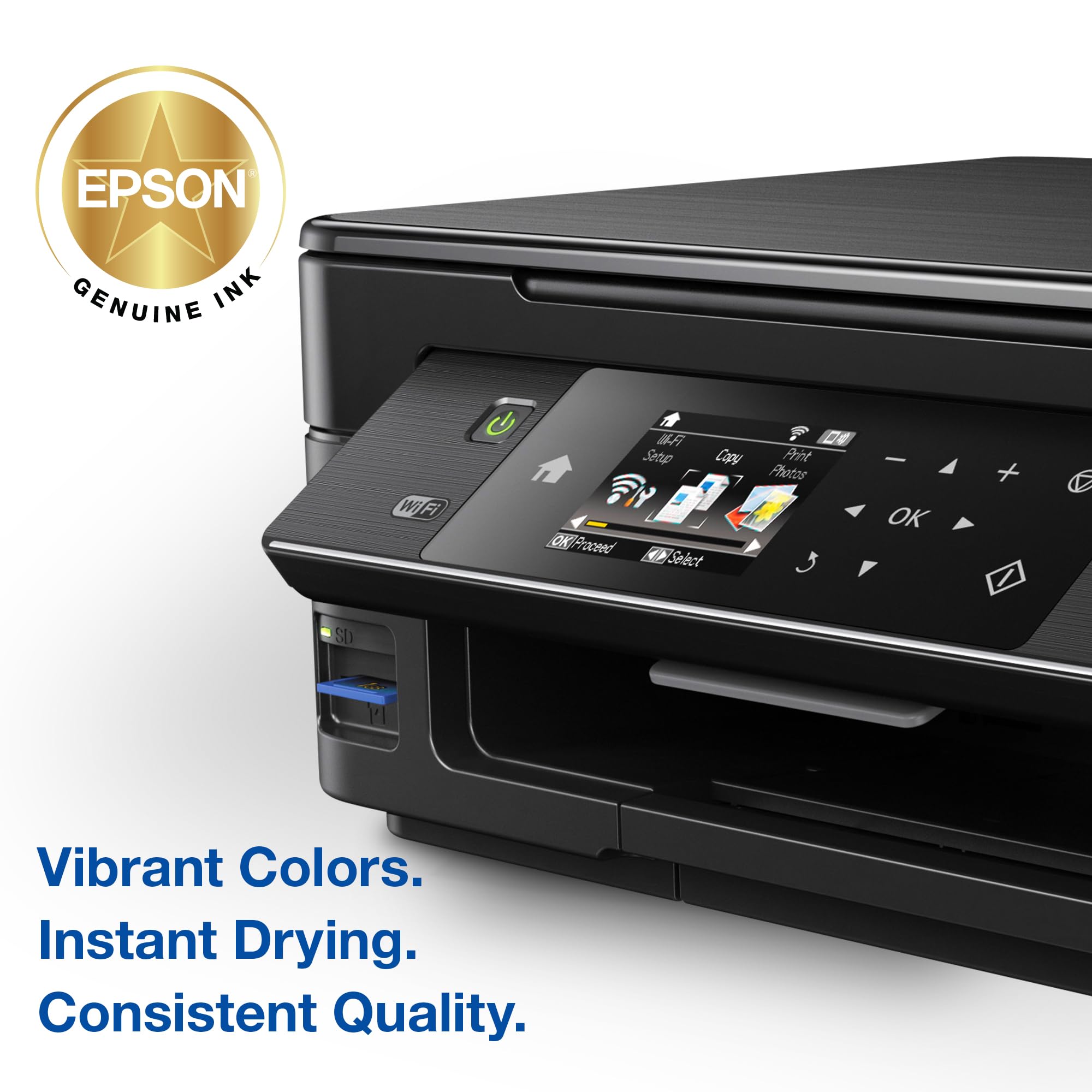 EPSON 288 DURABrite Ultra Ink Standard Capacity Color Combo Pack (T288520-S) Works with Expression XP-330, XP-430, XP-434, XP-340, XP-440, XP-446