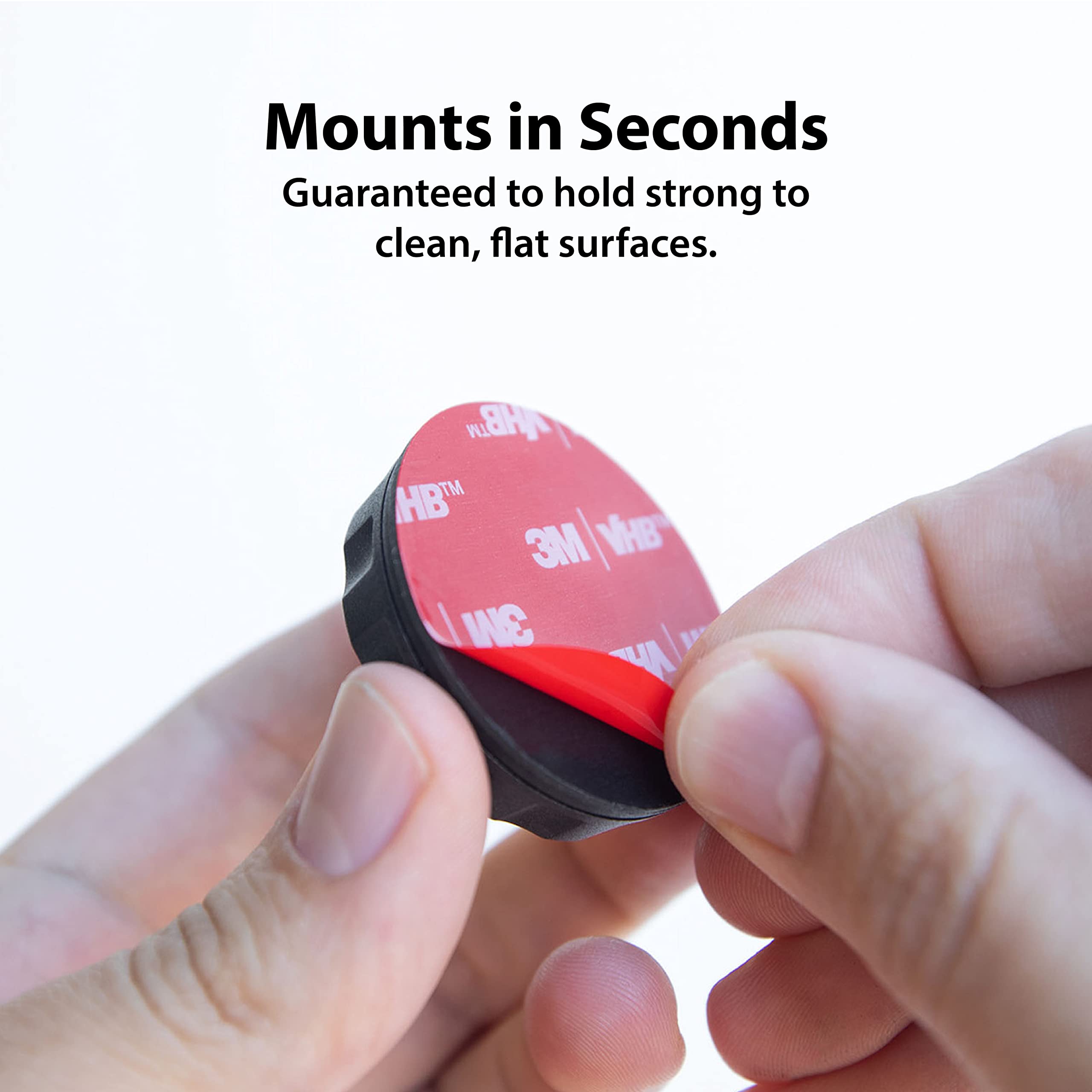 Elevation Lab TagVault™ Surface AirTag Adhesive Mount - The Original Waterproof AirTag Stick-On Holder | 3M VHB, Ultra-Durable, Screw-On Design, Find Your Bike, Car, Skis, & More