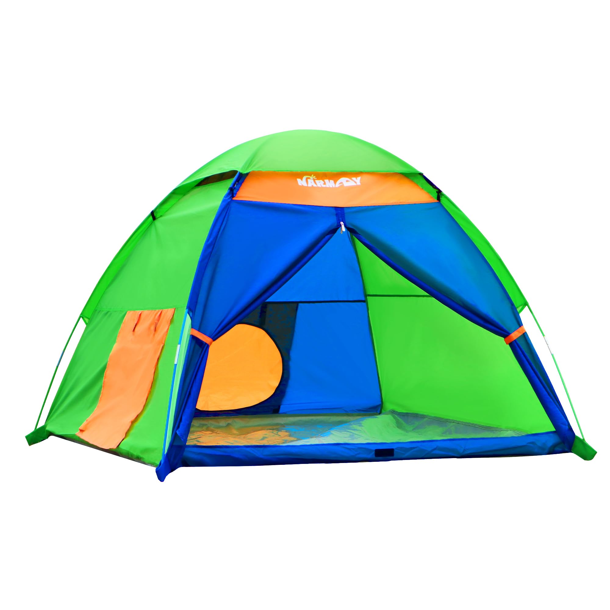 NARMAY® Play Tent Summer Camping Dome Tent for Kids Indoor/Outdoor Fun - 60 x 60 x 44 inch
