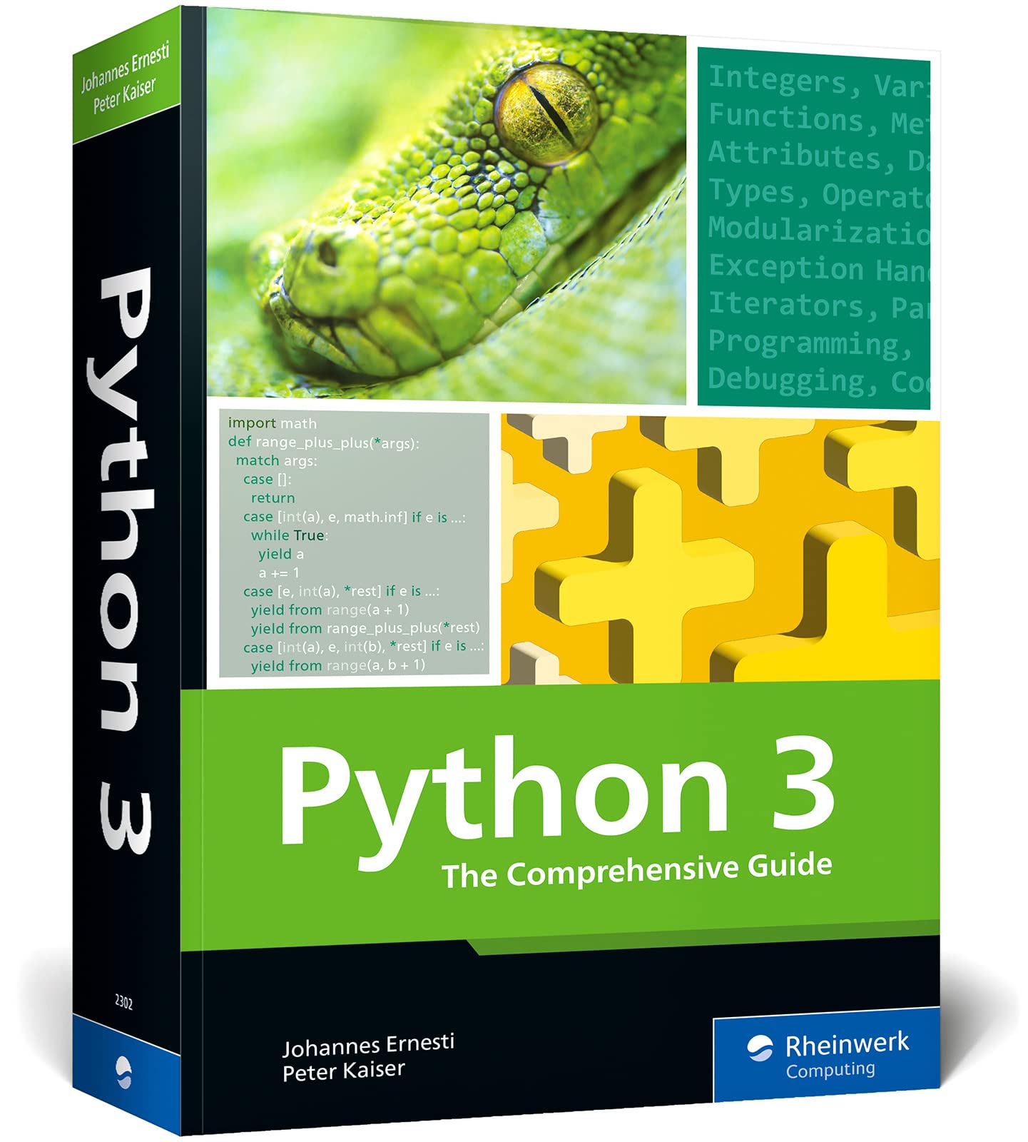 Python 3: The Comprehensive Guide to Hands-On Python Programming (Rhei