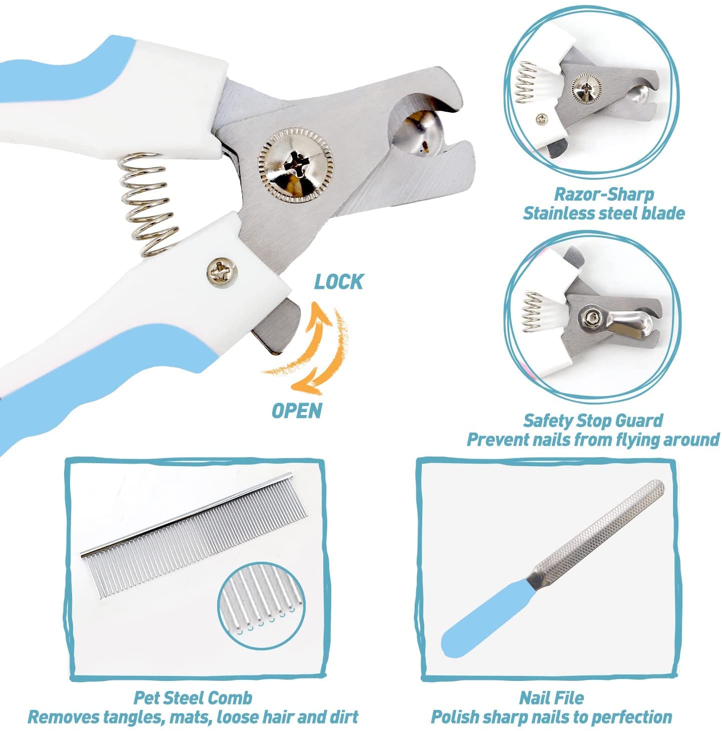 Supet Dog & Cat Grooming Hammock Harness, Relaxation Pet Hammock Restraint Sling for Grooming & Small Animal Leashes