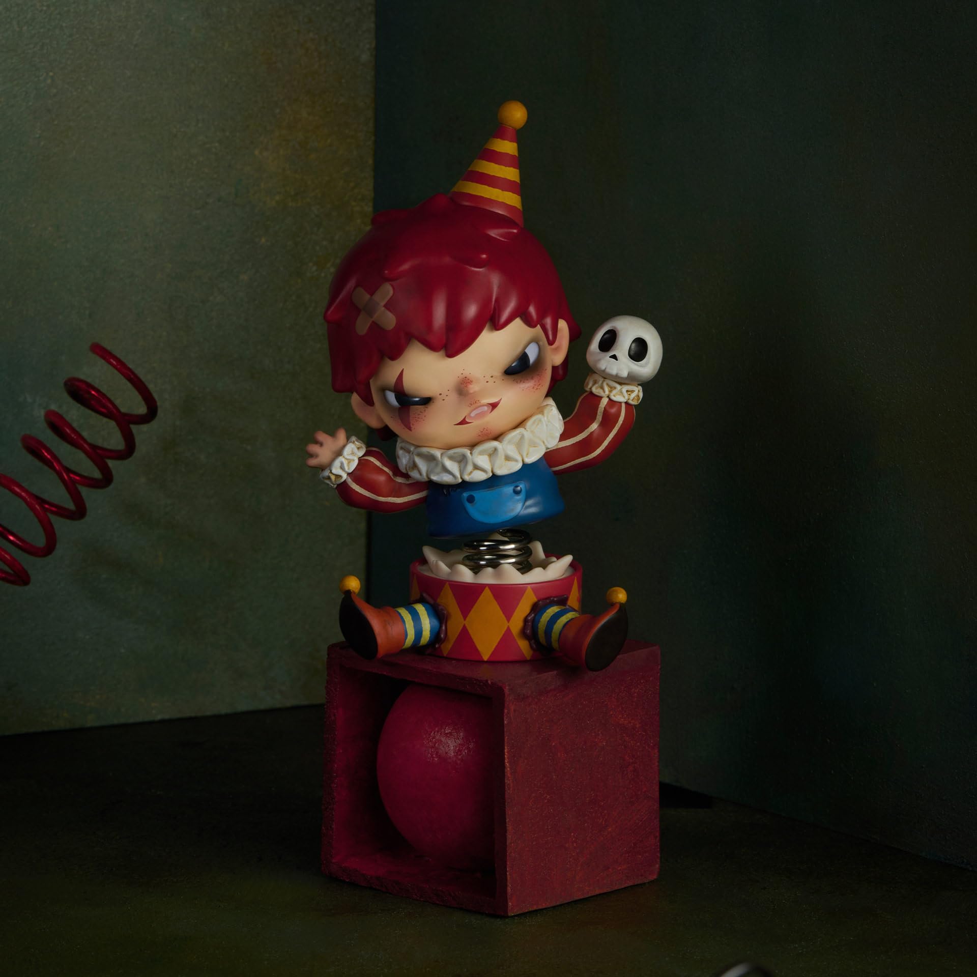 POP MART Hirono Monsters' Carnival Series Blind Box Figures, Collectible Toys Home Decorations, Holiday Birthday Gifts for Girls and Boys, Single Box